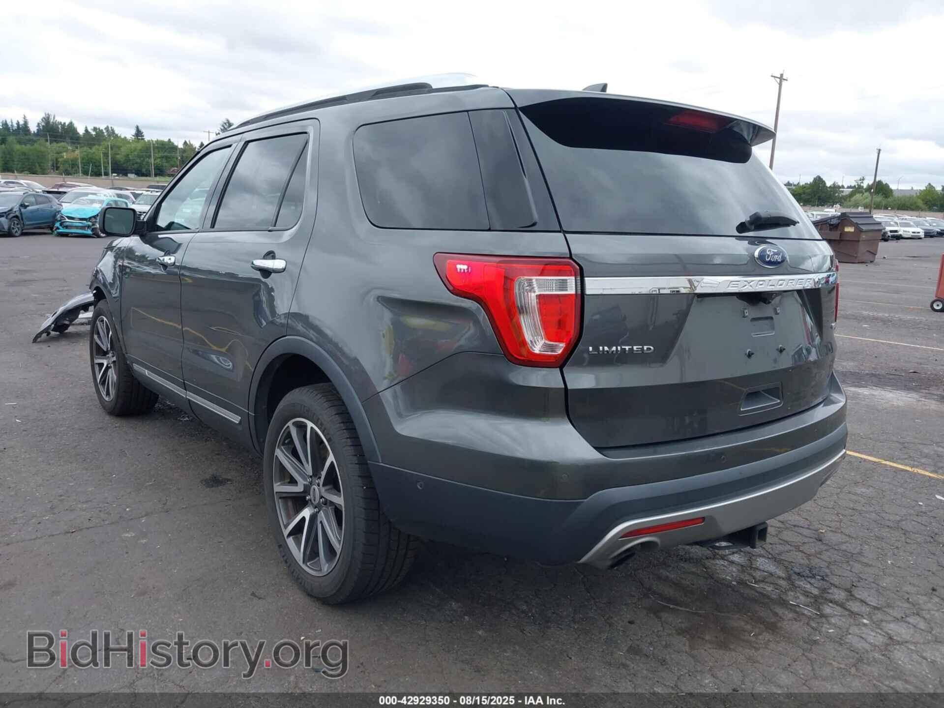 2016 FORD EXPLORER - VIN: 1FM5K8FH3GGA04343 - Photo 3