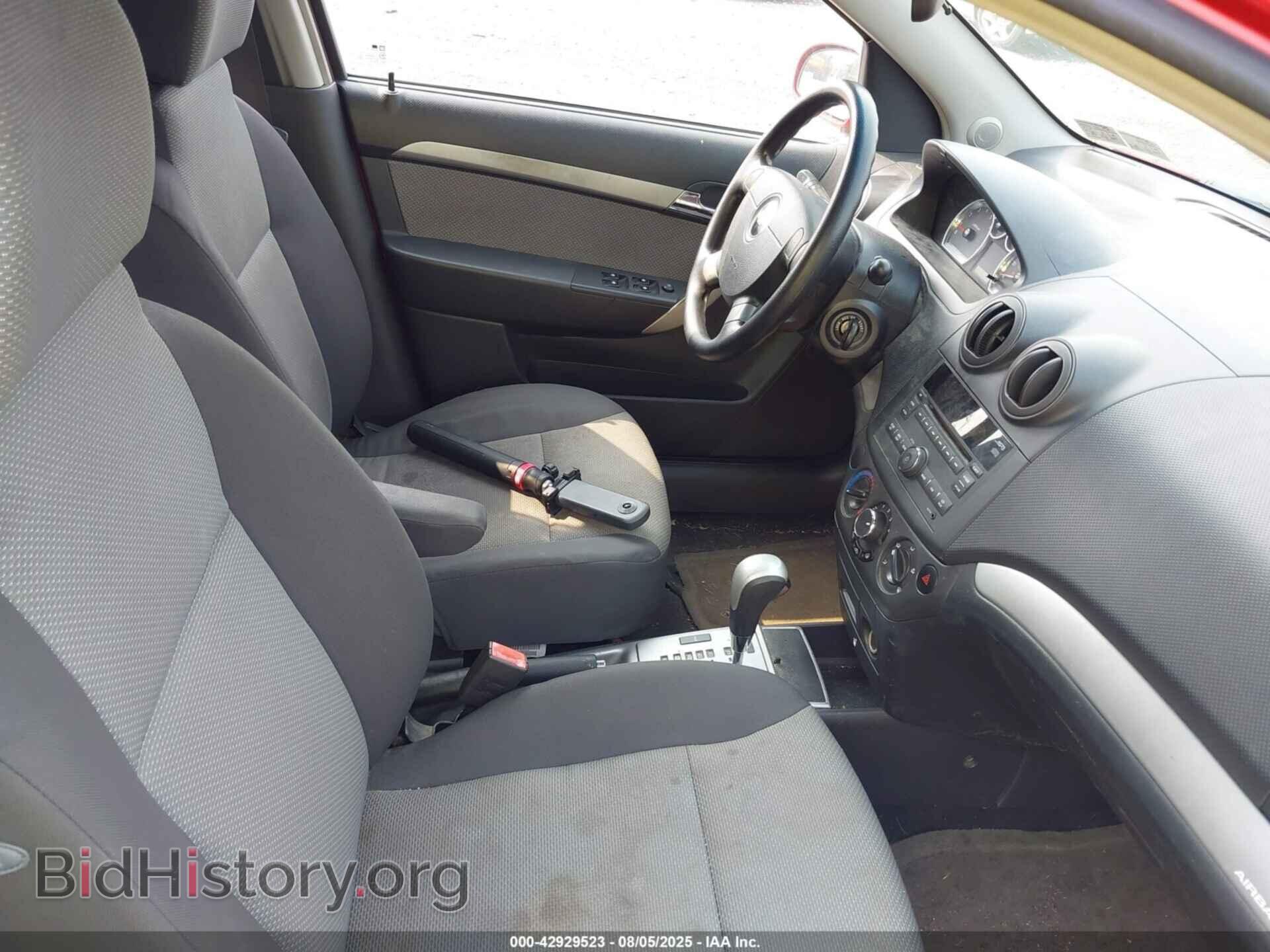 2011 CHEVROLET AVEO - VIN: KL1TD6DE6BB125688 - Фото 5