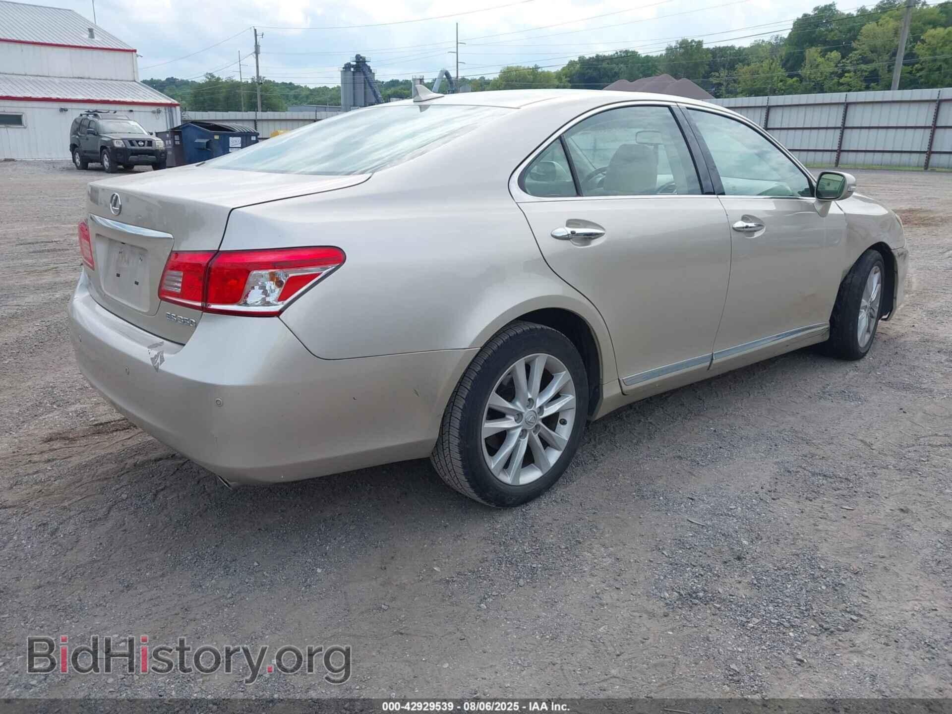 2011 LEXUS ES 350 - VIN: JTHBK1EG1B2451345 - Фото 4