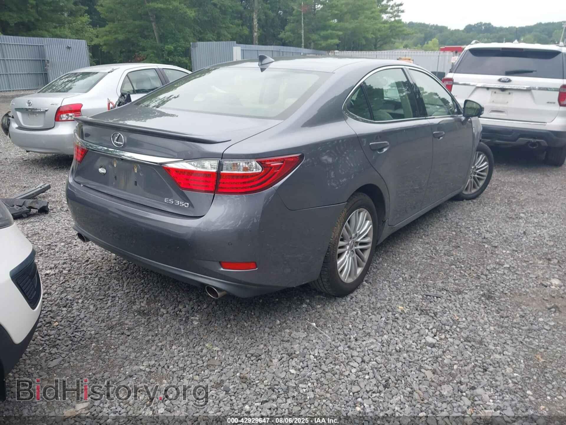 2015 LEXUS ES 350 - VIN: JTHBK1GG5F2185041 - Фото 4