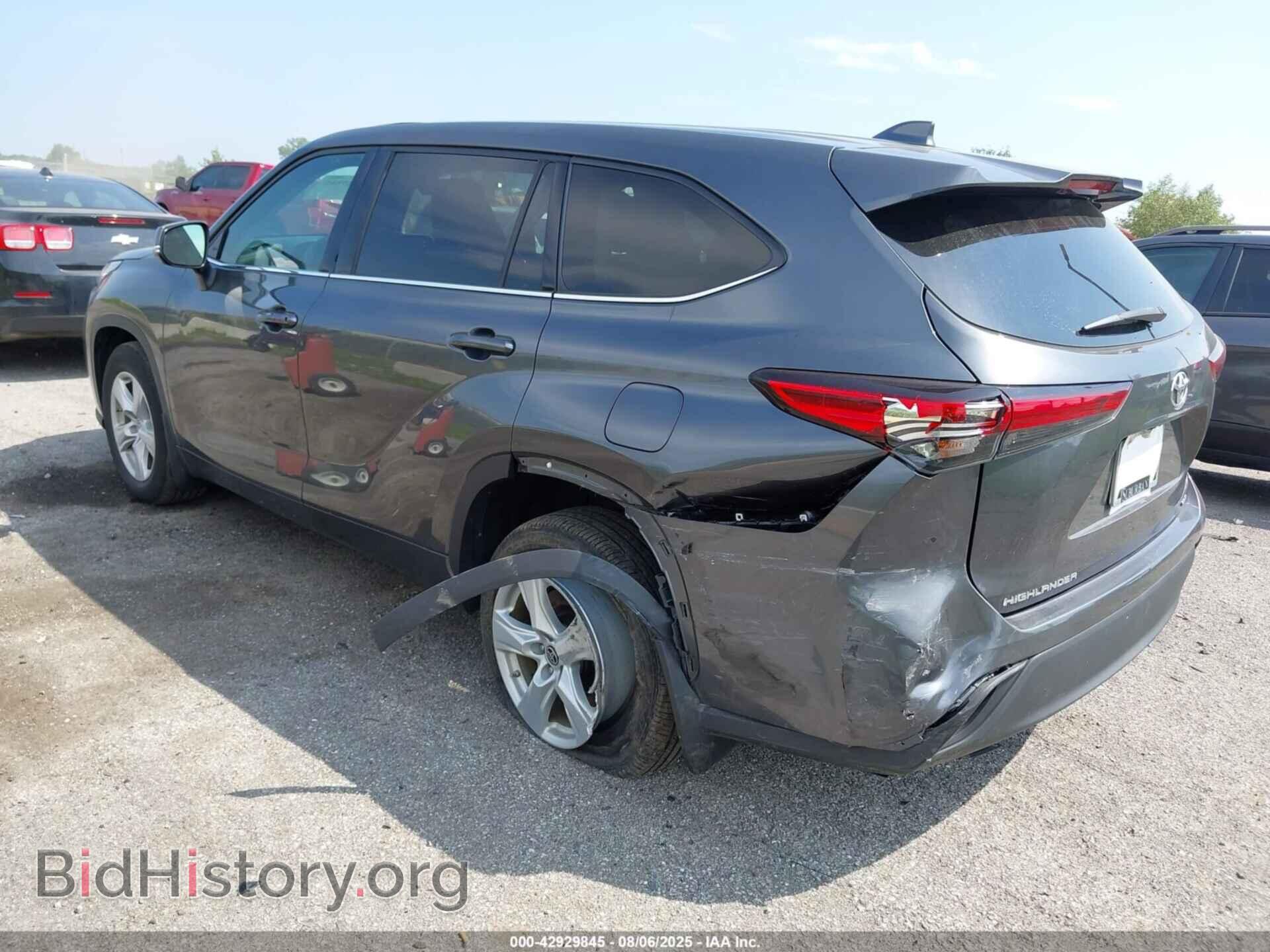 2021 TOYOTA HIGHLANDER - VIN: 5TDCZRBH6MS065576 - Фото 3