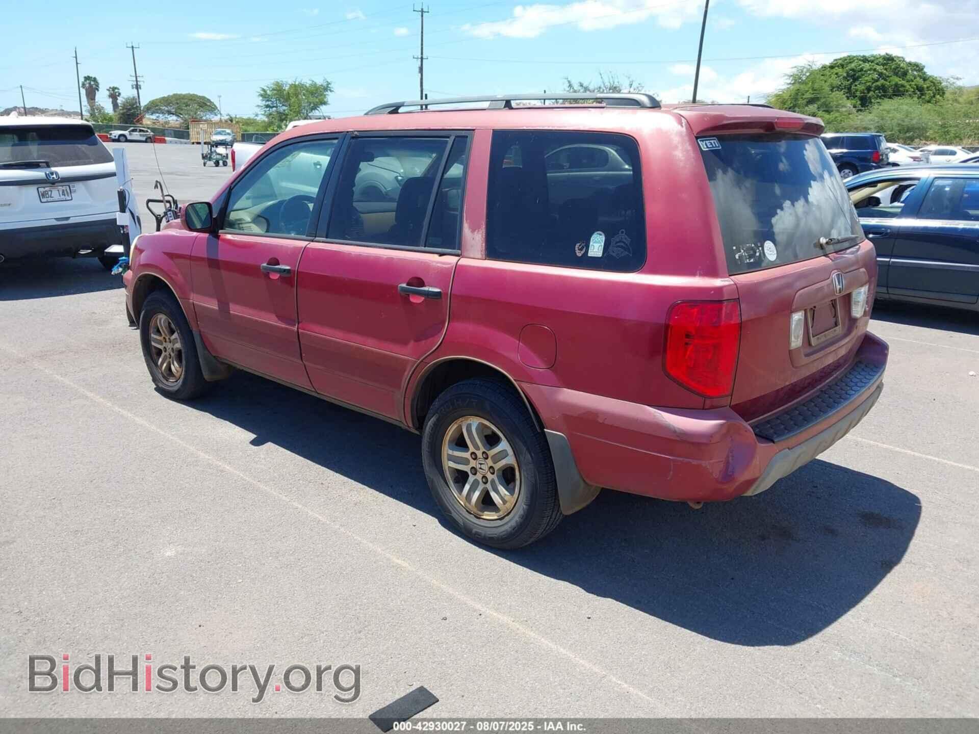 2005 HONDA PILOT - VIN: 2HKYF18435H520279 - Фото 3