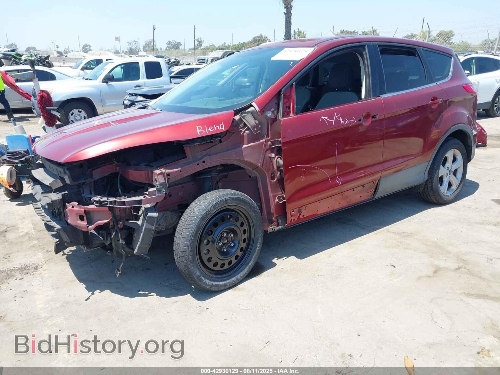 2014 FORD ESCAPE - VIN: 1FMCU9GX0EUB31417 - Фото 2