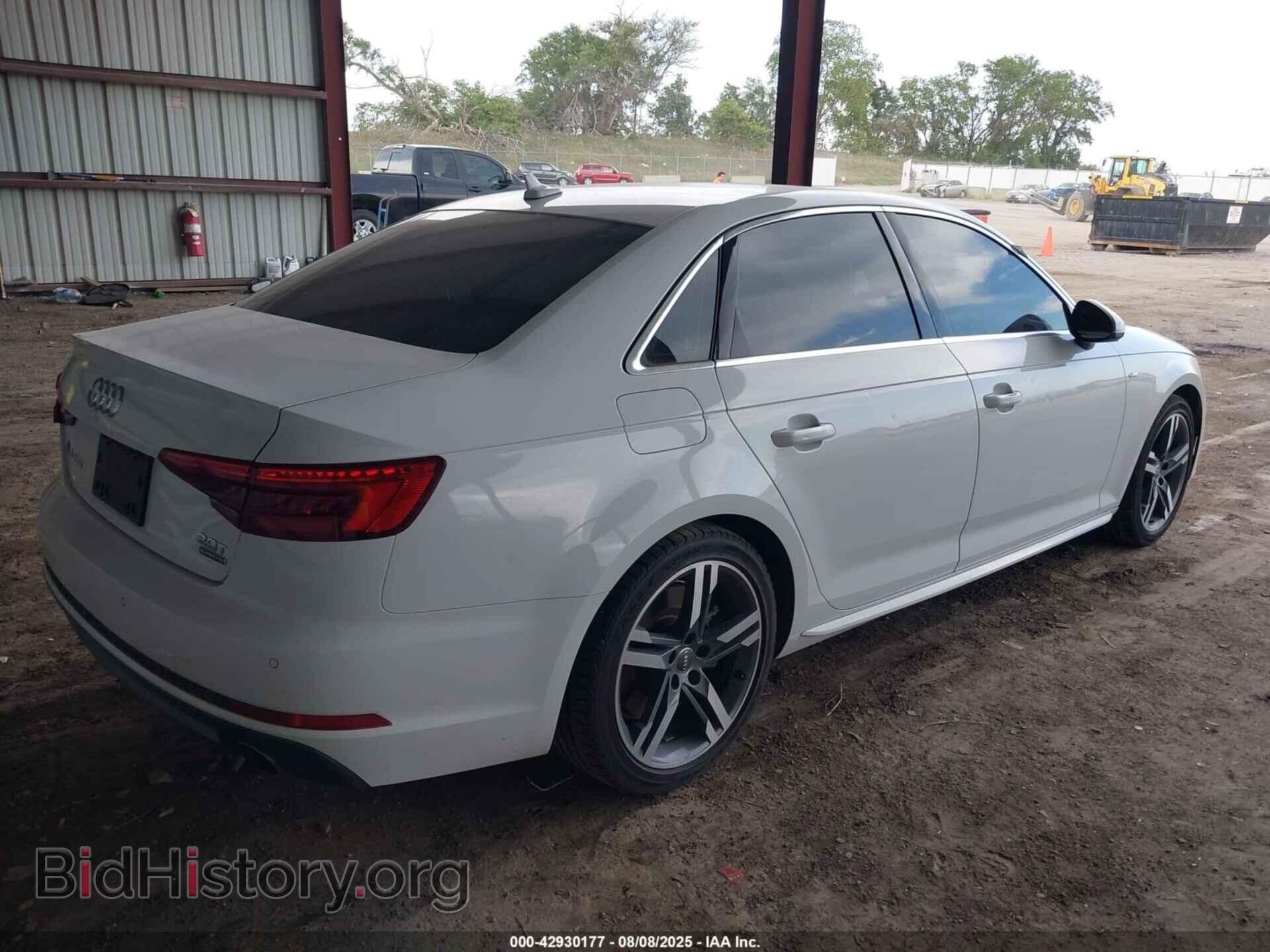 2017 AUDI A4 - VIN: WAUFNAF42HN029085 - Фото 4