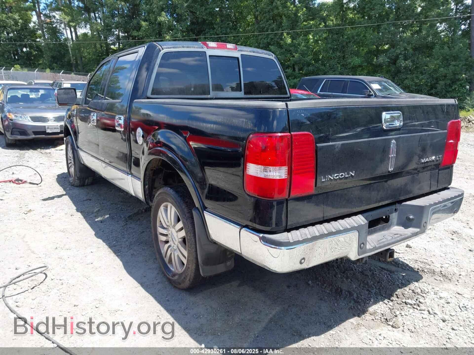 2006 LINCOLN MARK LT - VIN: 5LTPW185X6FJ20782 - Фото 3