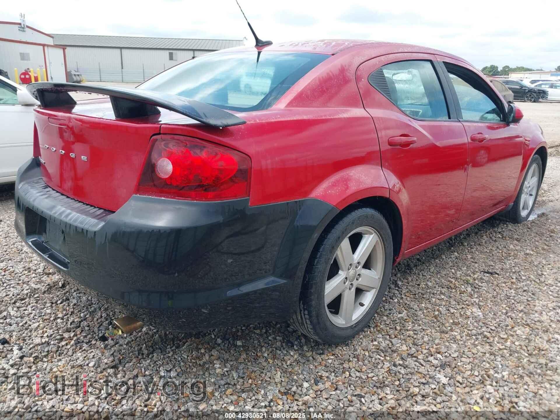 2011 DODGE AVENGER - VIN: 1B3BD1FB4BN560915 - Фото 4