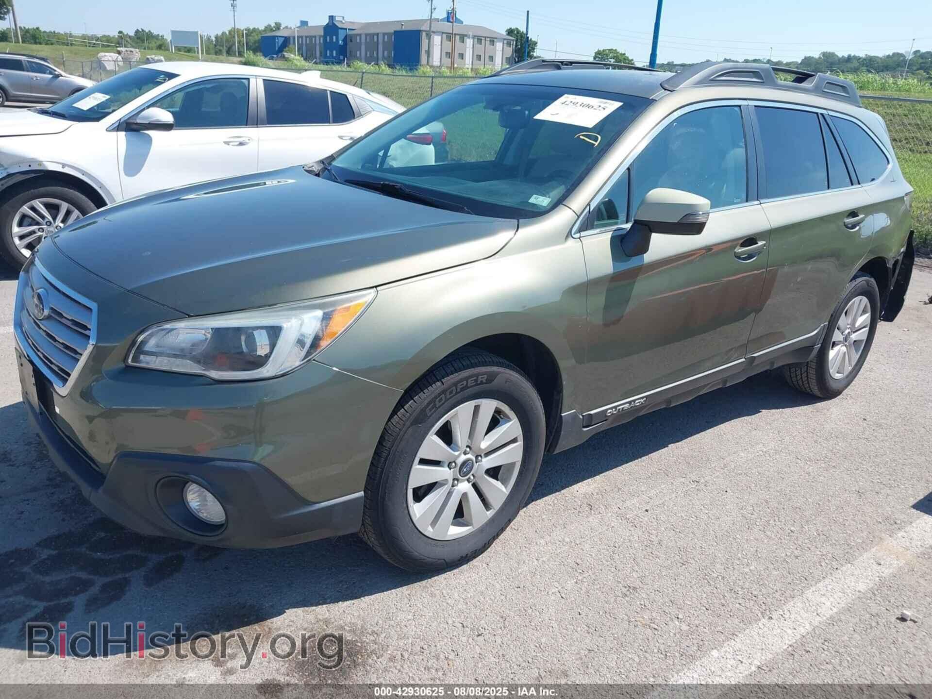 2015 SUBARU OUTBACK - VIN: 4S4BSBFC7F3294158 - Фото 2