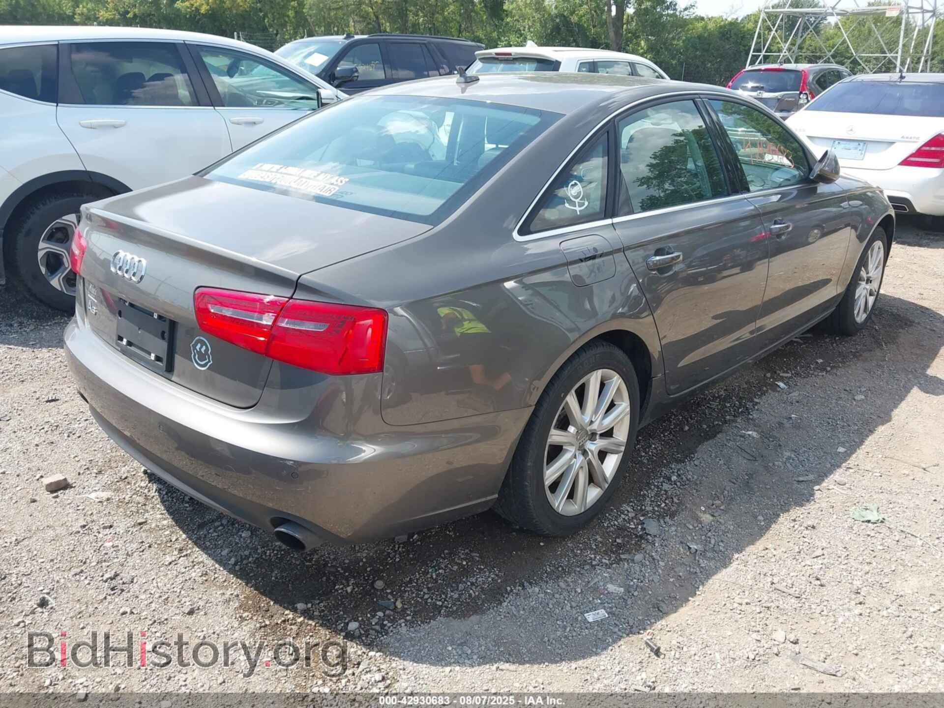 2014 AUDI A6 - VIN: WAUGFAFC8EN161482 - Фото 4