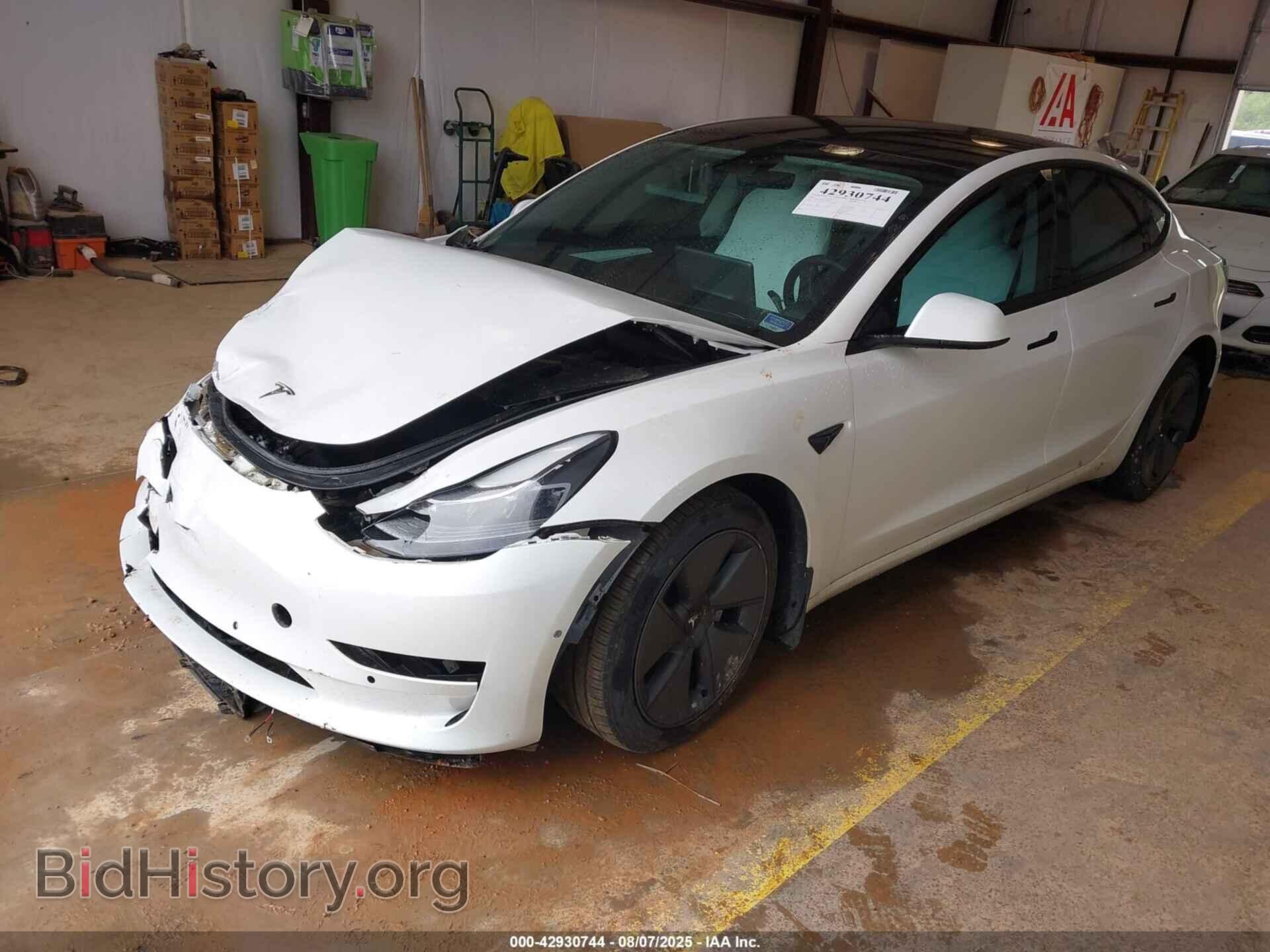 2022 TESLA MODEL 3 - VIN: 5YJ3E1EB8NF152275 - Фото 2