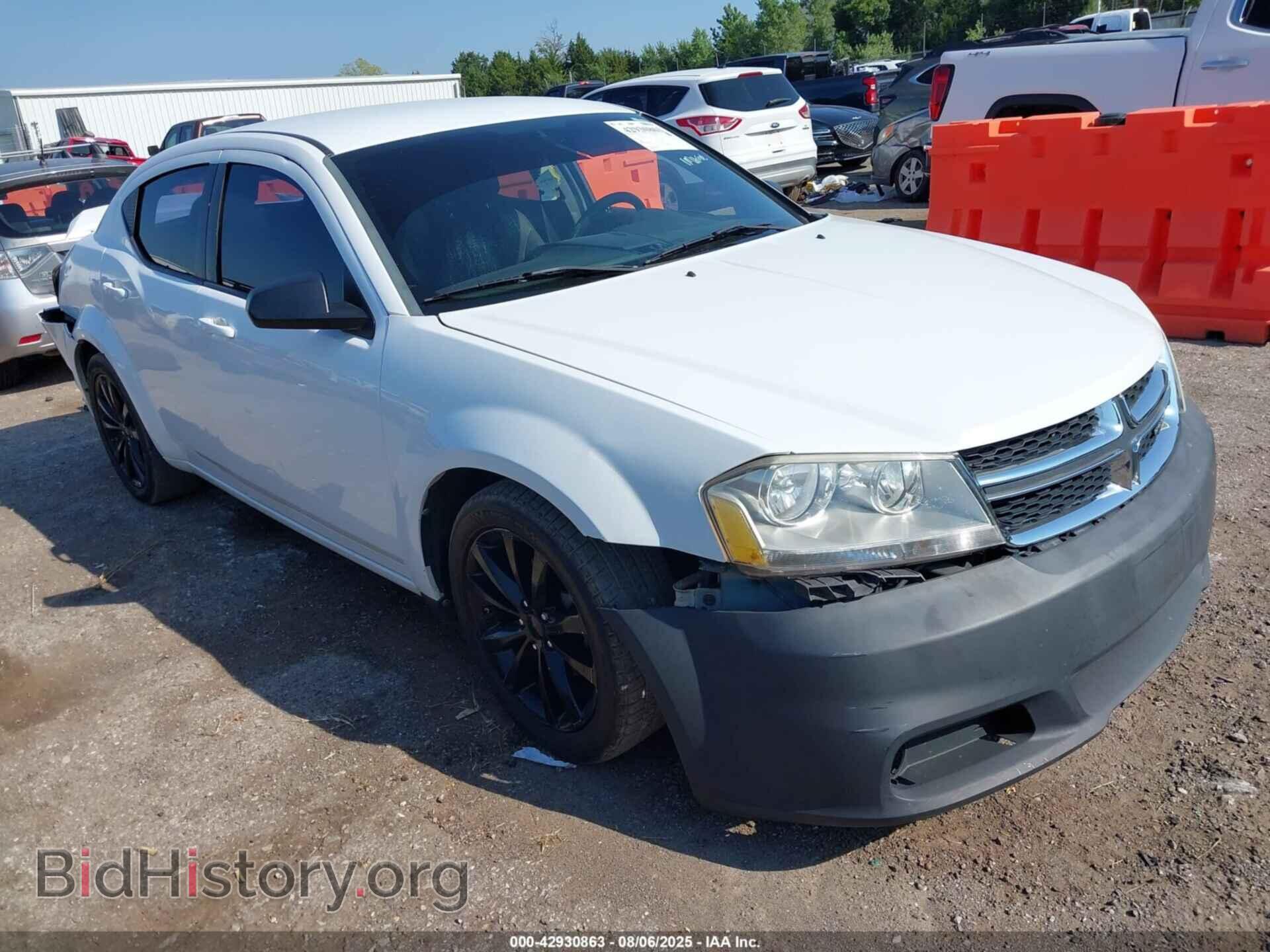 Photo 1C3CDZAG4DN750659 - DODGE AVENGER 2013