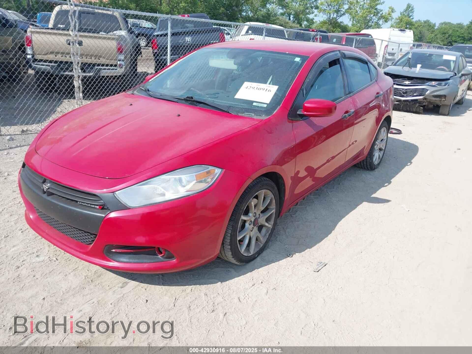 2013 DODGE DART - VIN: 1C3CDFBH9DD133754 - Фото 2