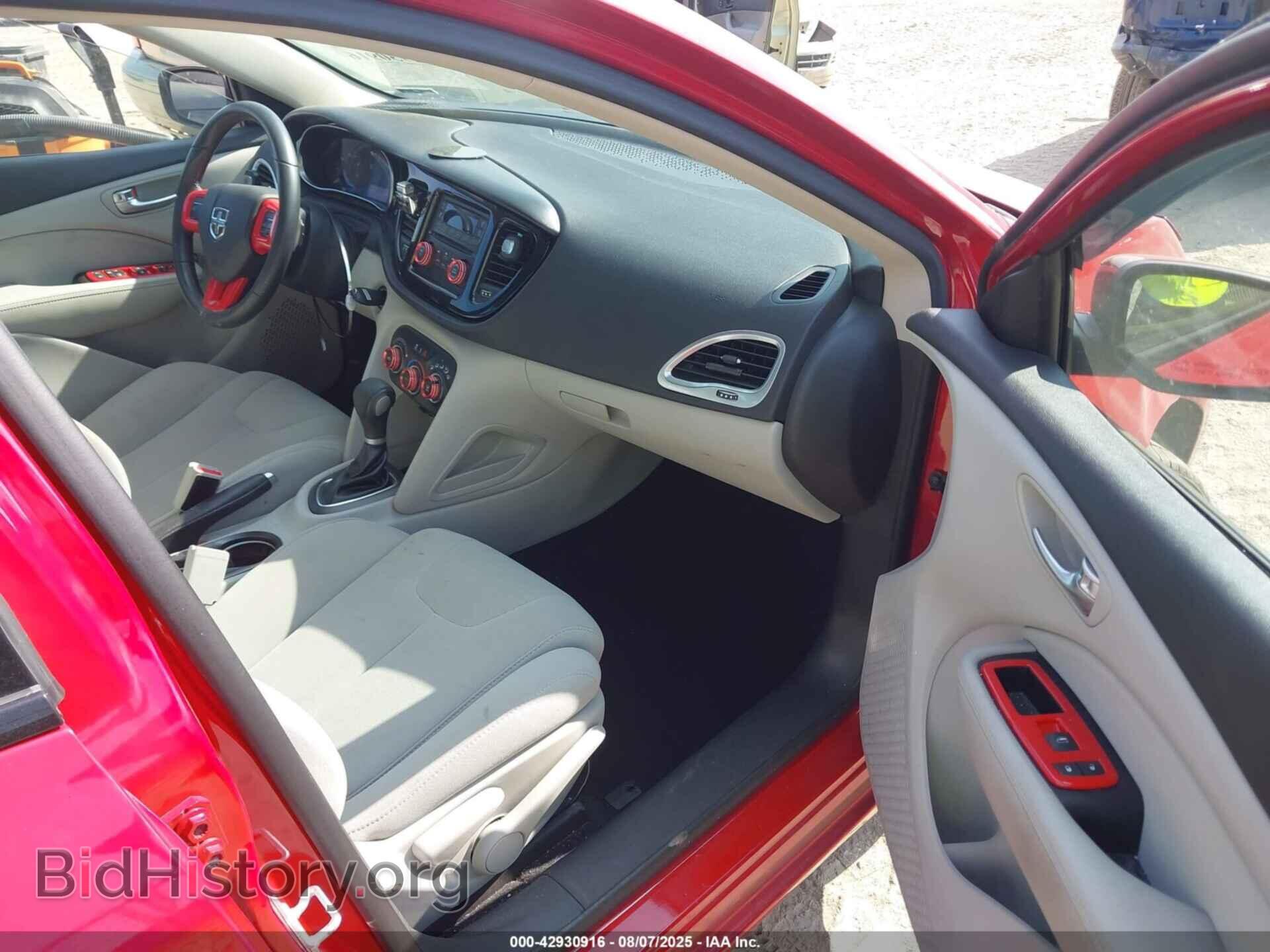2013 DODGE DART - VIN: 1C3CDFBH9DD133754 - Фото 5