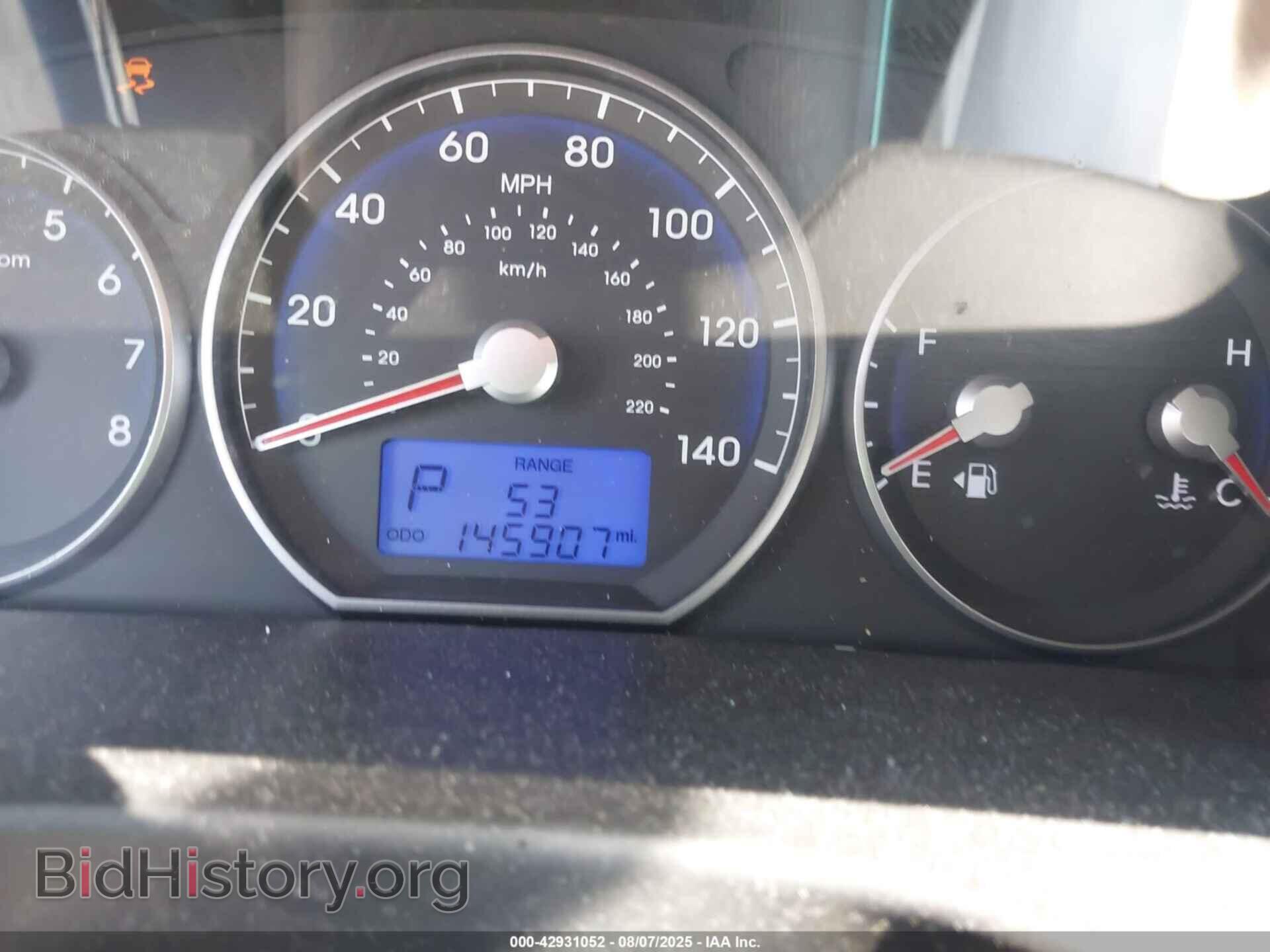 2010 HYUNDAI SANTA FE - VIN: 5NMSGDAB7AH350674 - Фото 7
