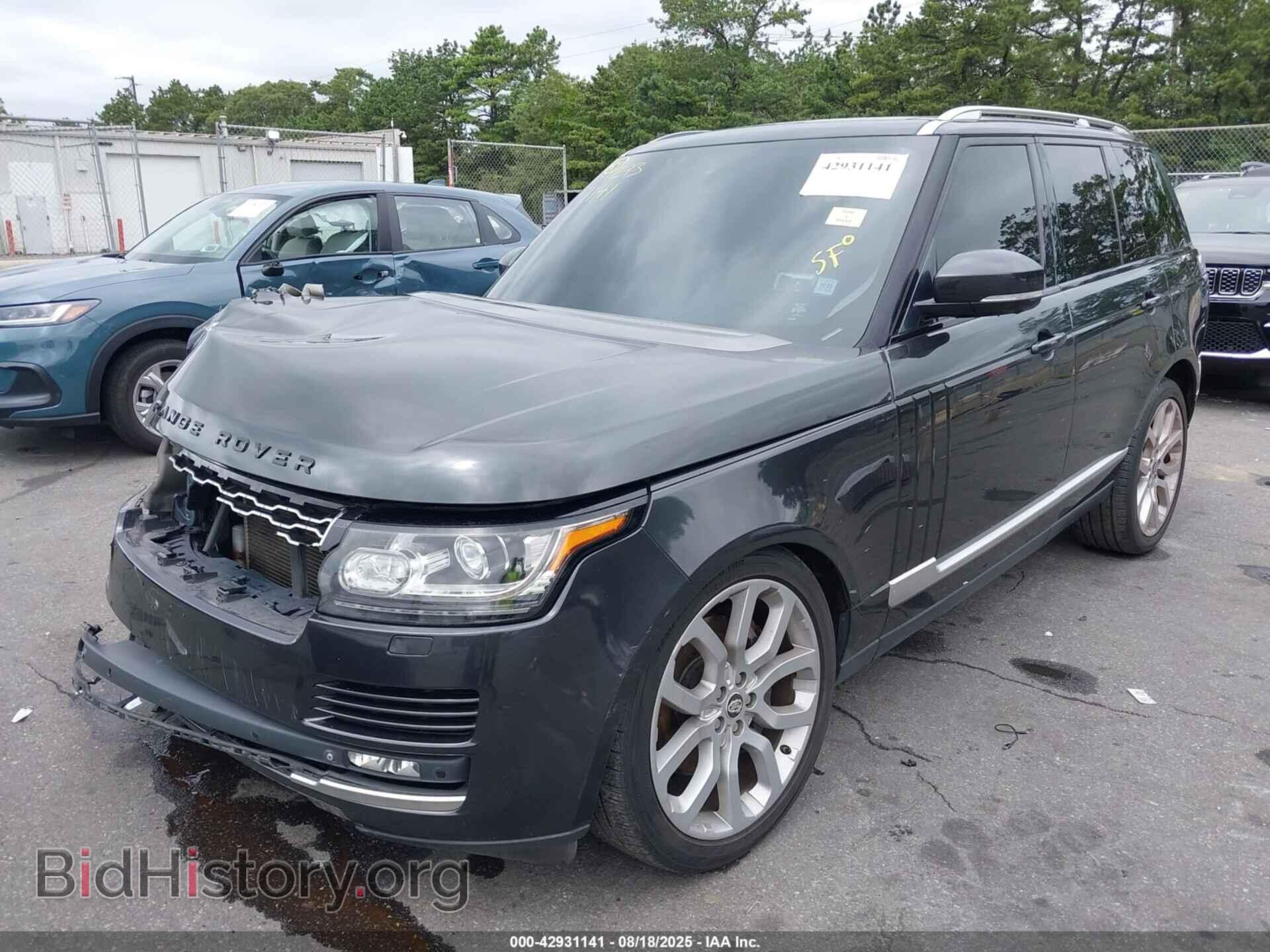 2015 LAND ROVER RANGE ROVER - VIN: SALGS2TF2FA213127 - Фото 2