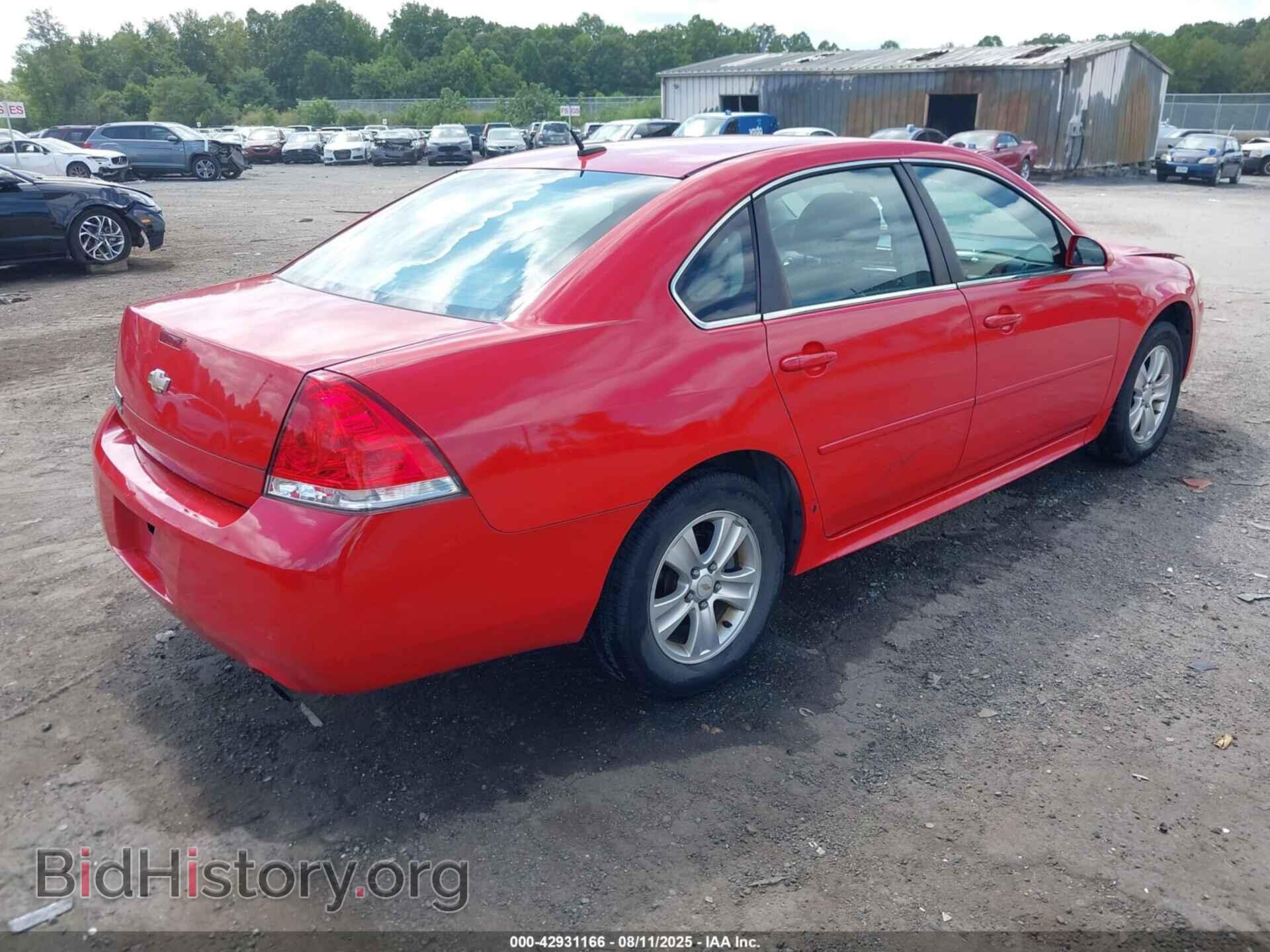 2013 CHEVROLET IMPALA - VIN: 2G1WF5E38D1150420 - Фото 4