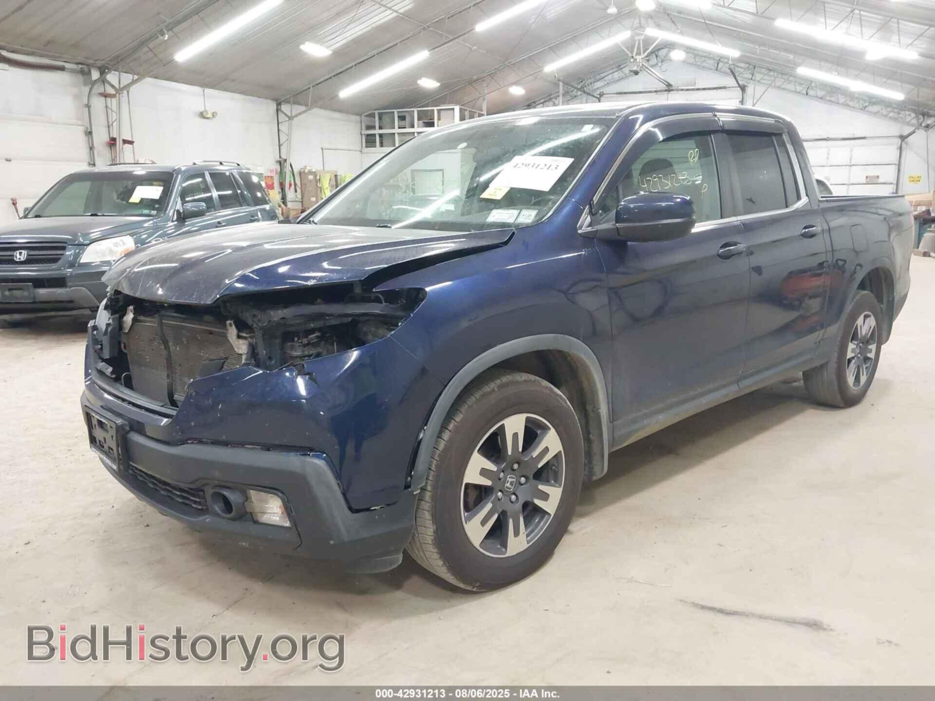 2017 HONDA RIDGELINE - VIN: 5FPYK3F54HB032911 - Фото 2