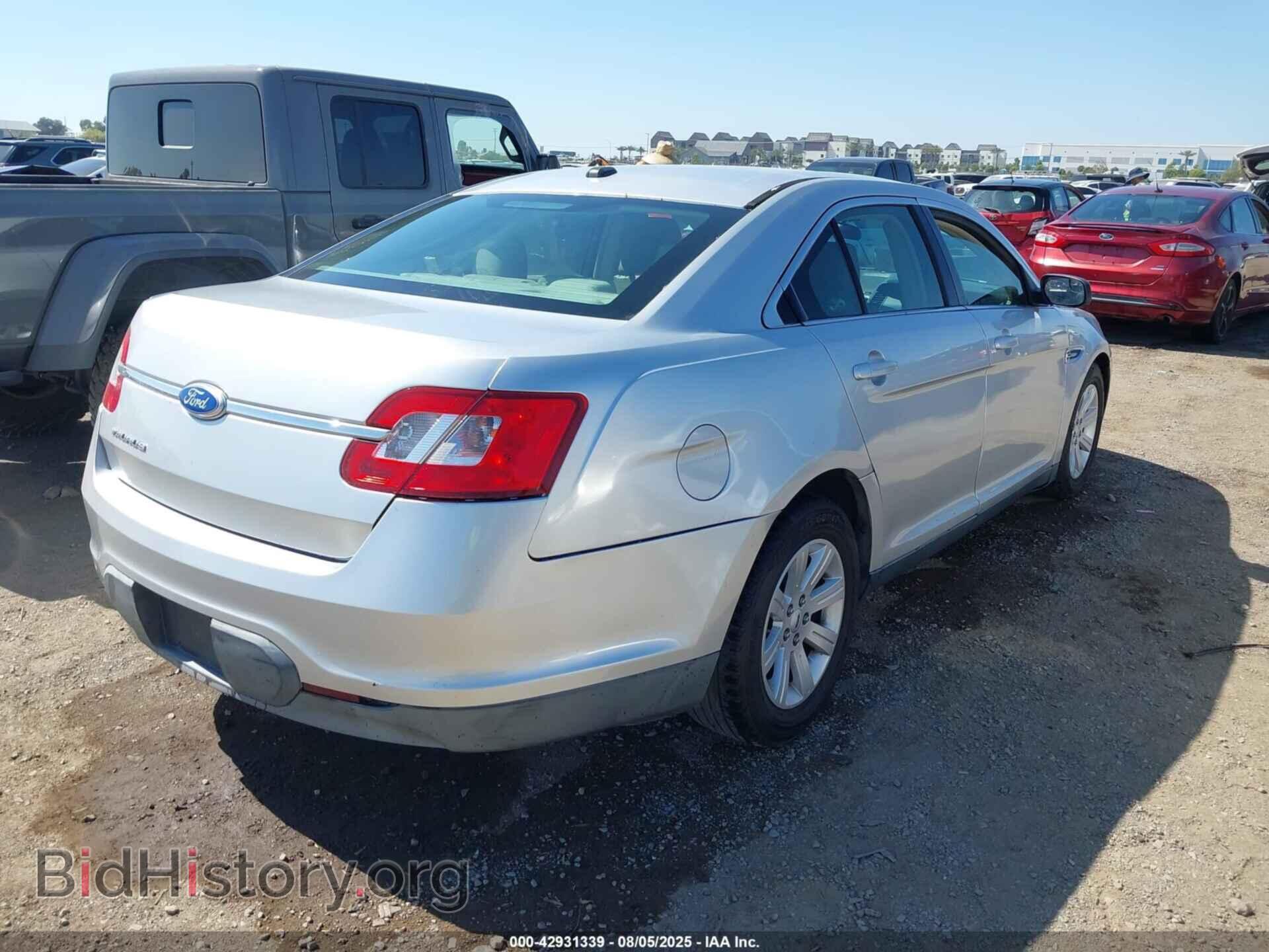 2012 FORD TAURUS - VIN: 1FAHP2DW6CG140080 - Photo 4