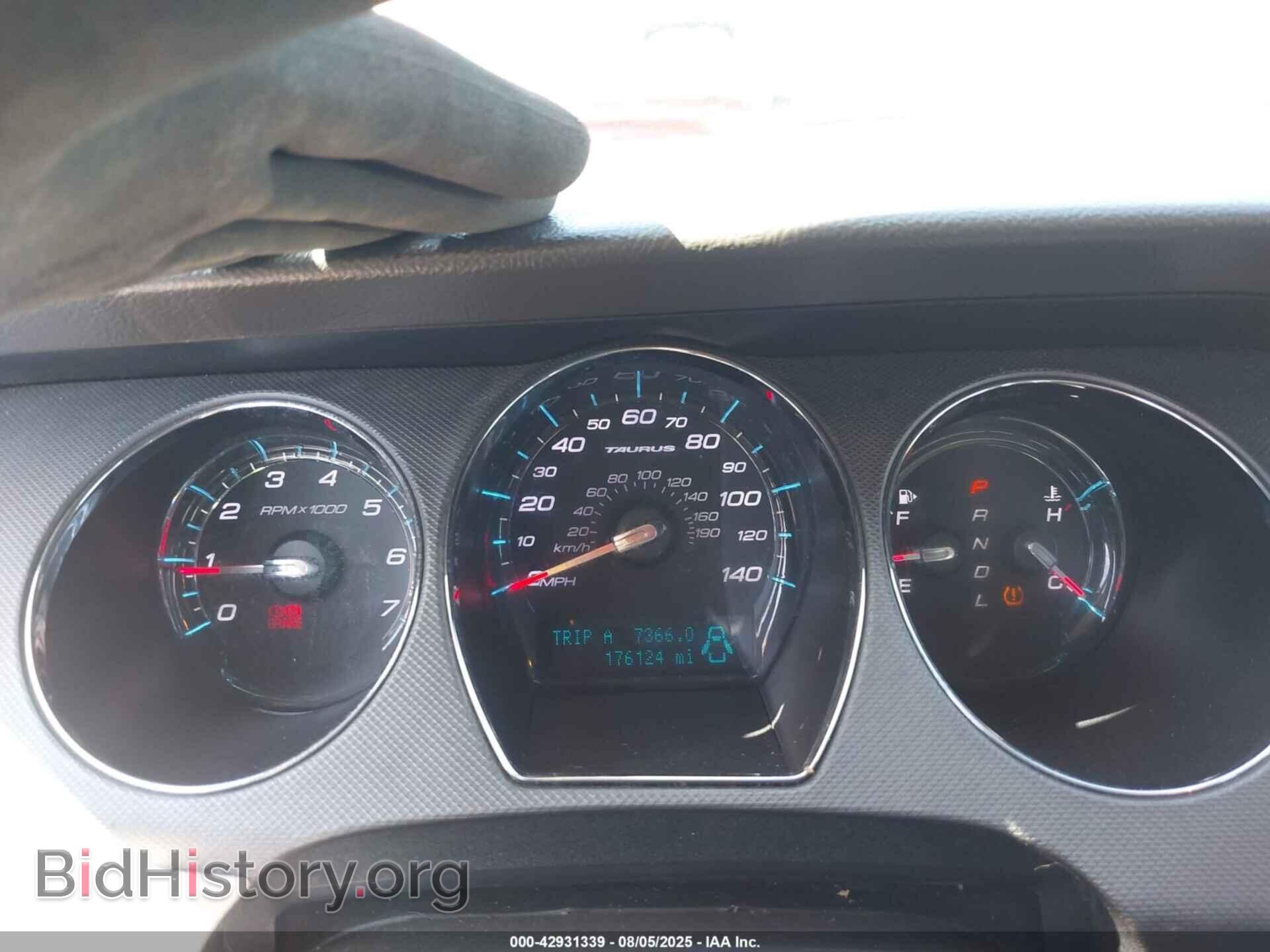 2012 FORD TAURUS - VIN: 1FAHP2DW6CG140080 - Photo 7