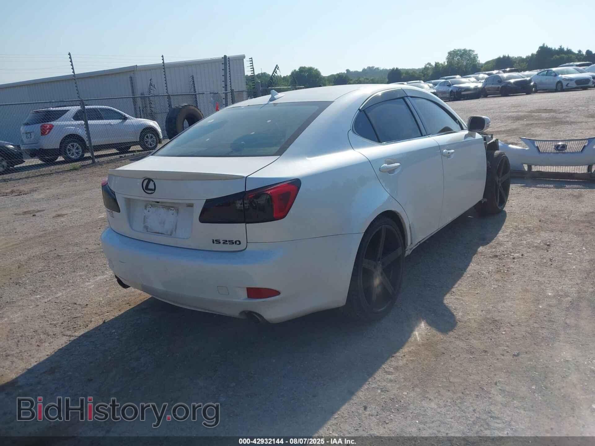 2012 LEXUS IS 250 - VIN: JTHBF5C22C5167080 - Фото 4