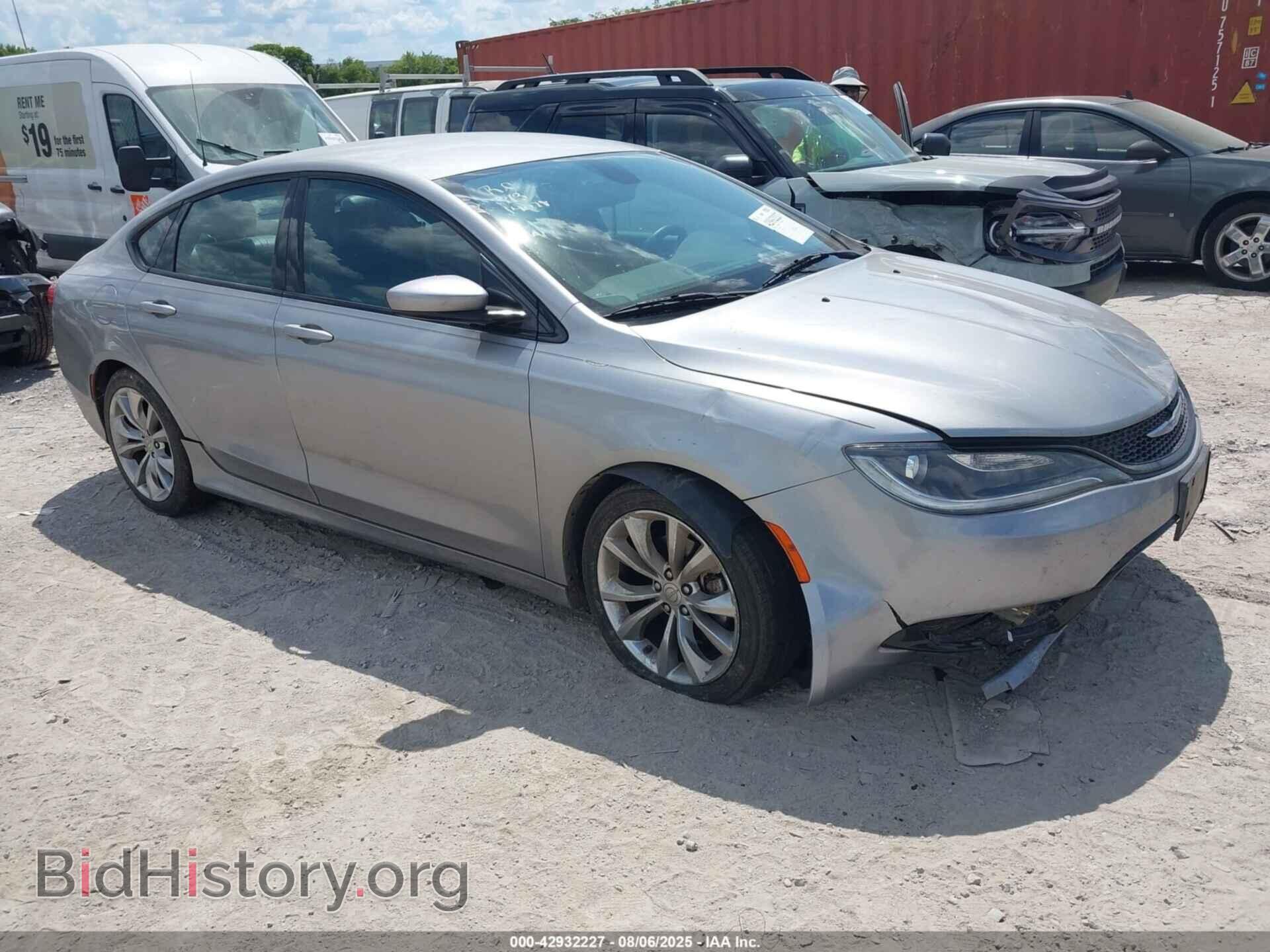 Фотография 1C3CCCBB0FN695844 - CHRYSLER 200 2015