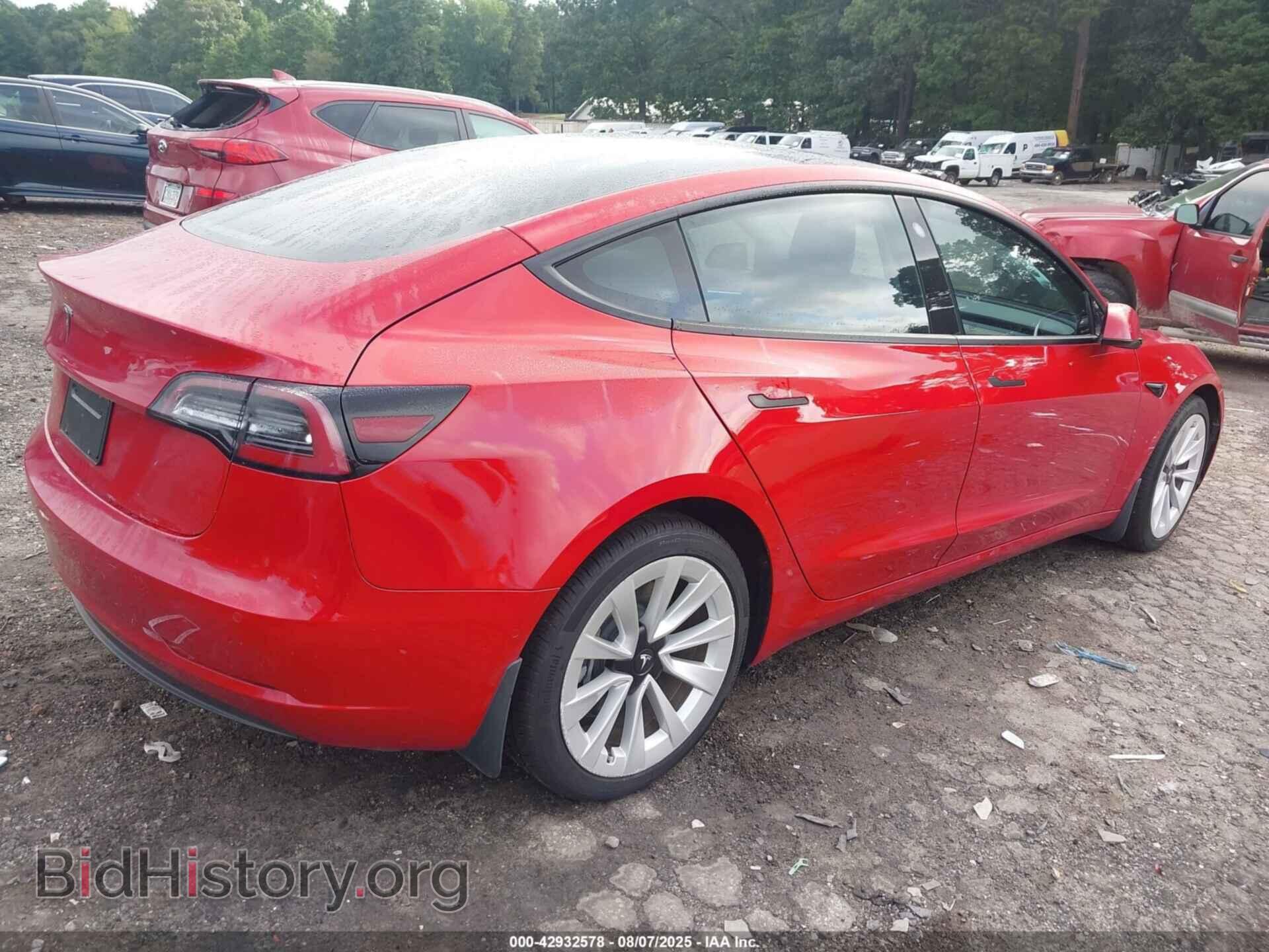 2022 TESLA MODEL 3 - VIN: 5YJ3E1EB2NF155124 - Фото 4