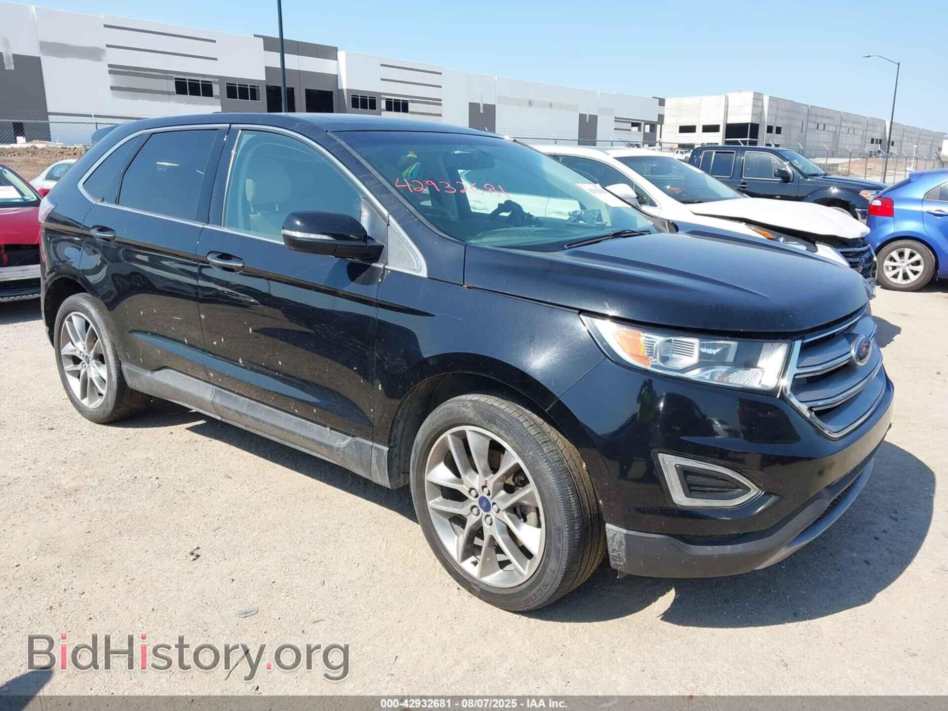 Фотография 2FMPK4K98HBB60886 - FORD EDGE 2017