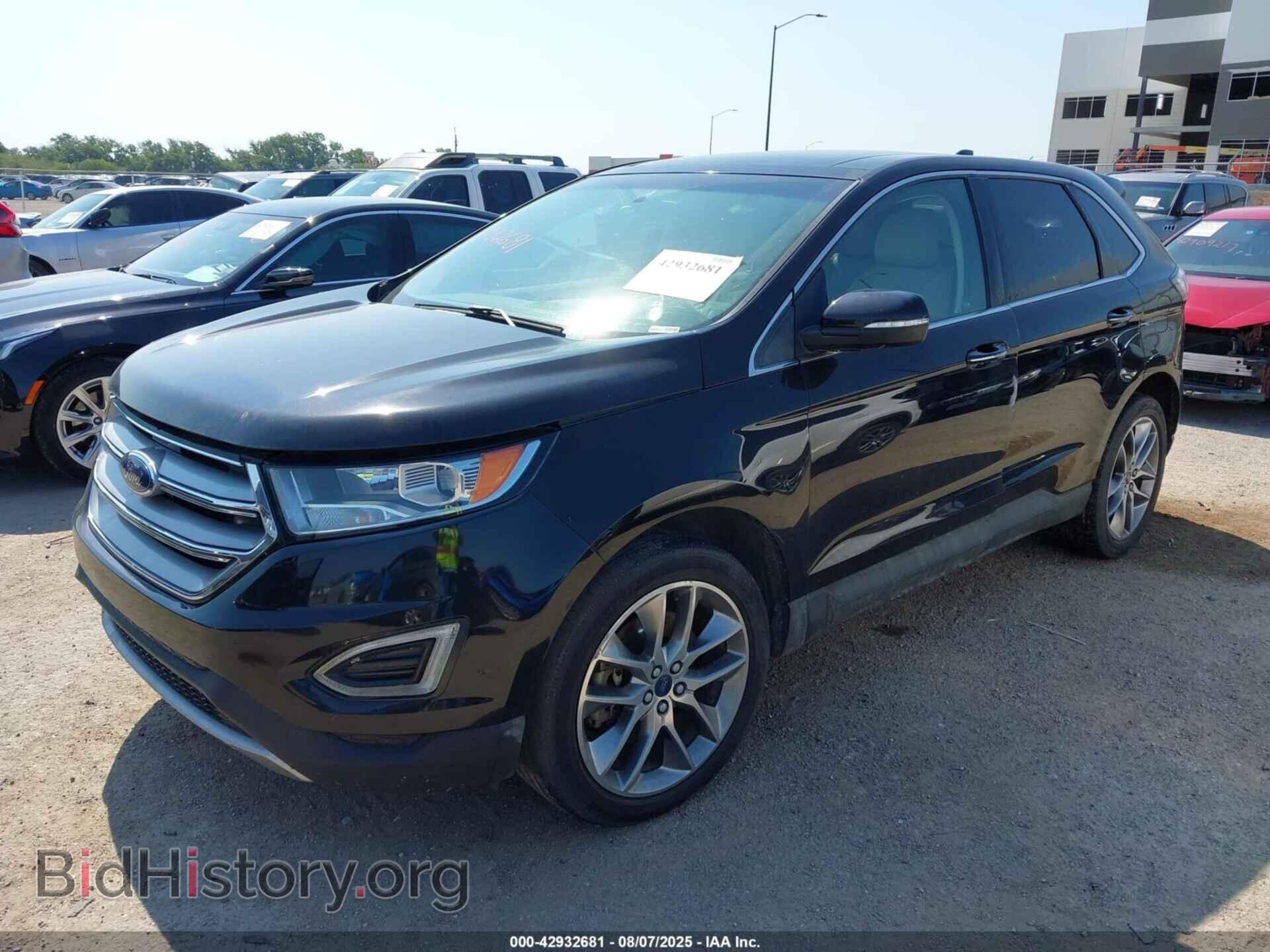 2017 FORD EDGE - VIN: 2FMPK4K98HBB60886 - Фото 2