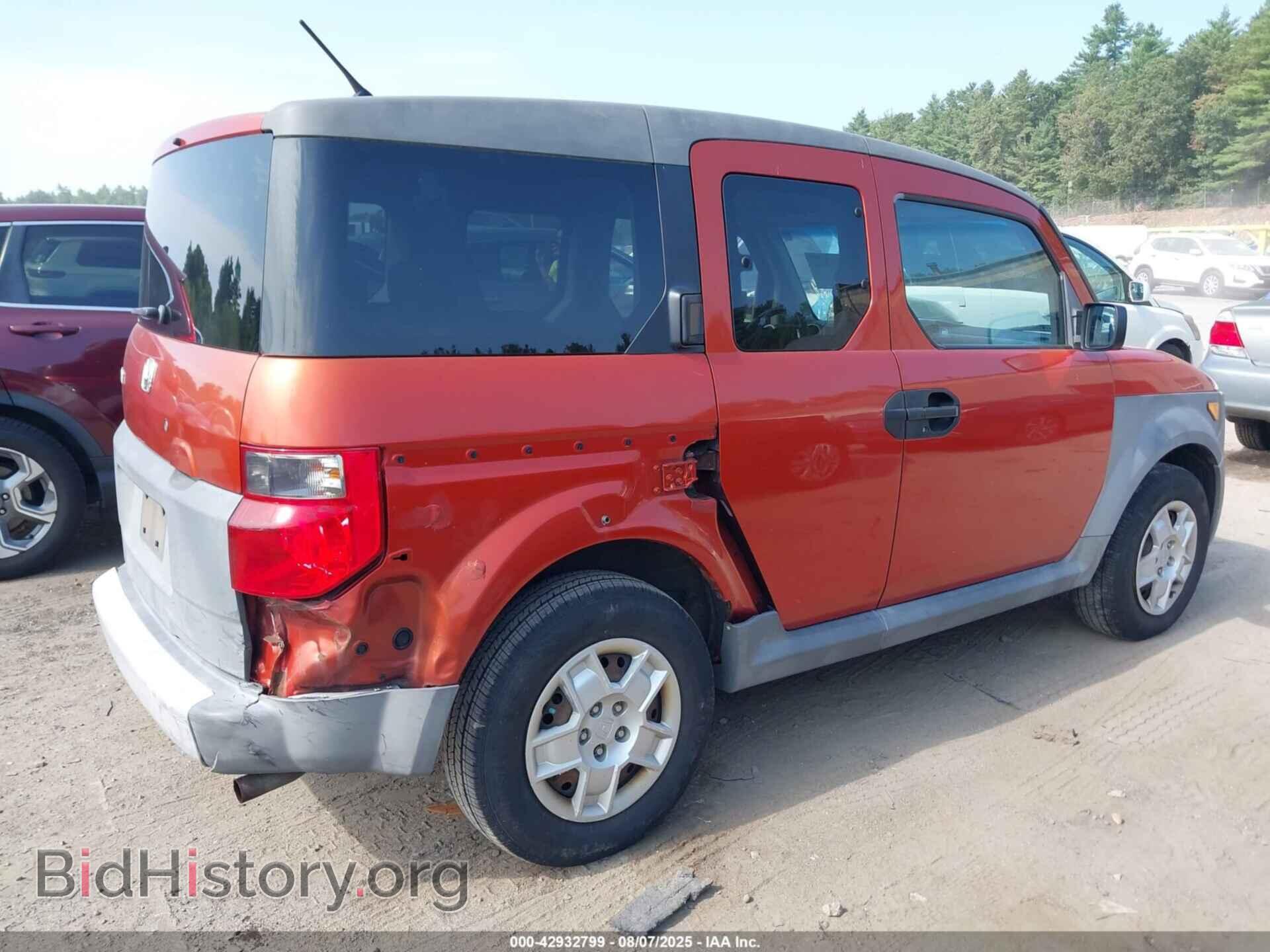 2005 HONDA ELEMENT - VIN: 5J6YH28345L031855 - Фото 4