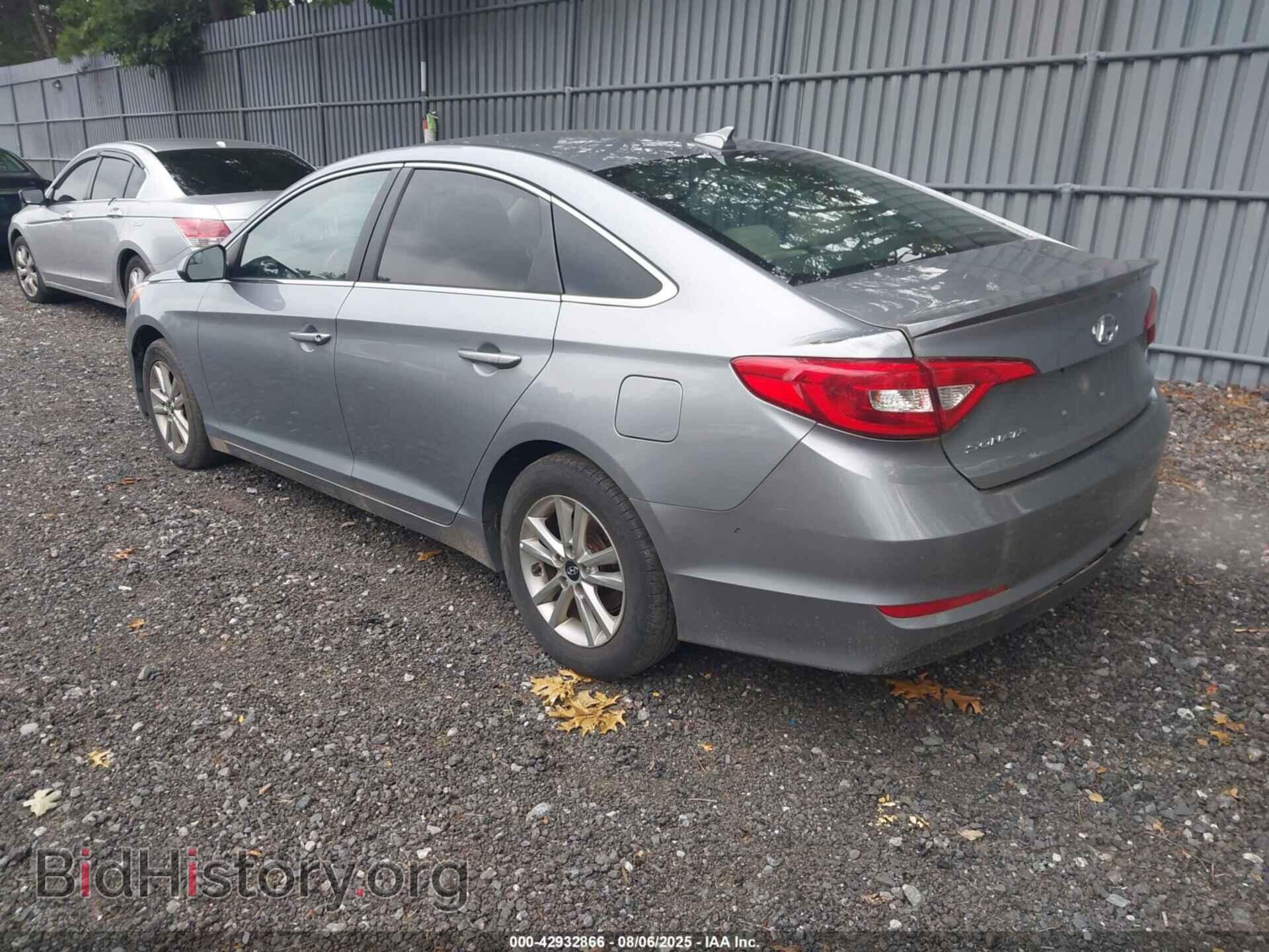 2017 HYUNDAI SONATA - VIN: 5NPE24AF4HH537348 - Фото 3