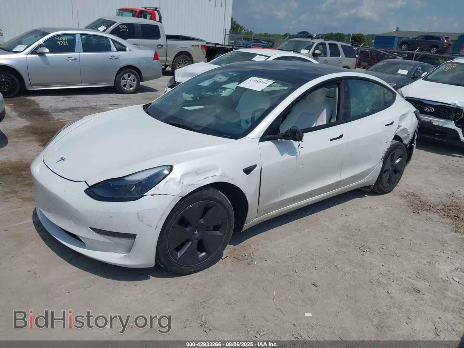 2023 TESLA MODEL 3 - VIN: 5YJ3E1EA9PF608665 - Фото 2