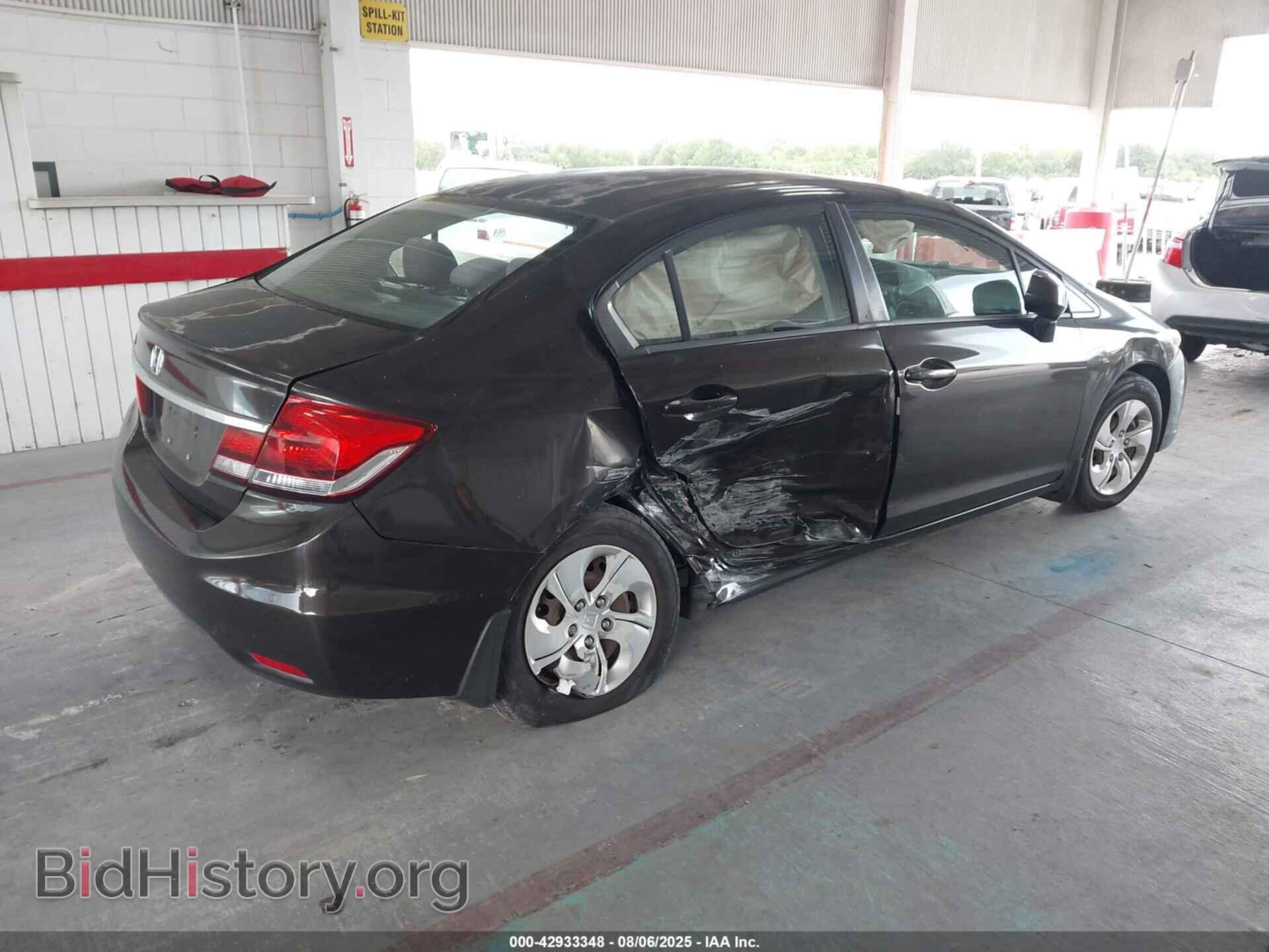 2013 HONDA CIVIC - VIN: 2HGFB2F57DH533968 - Фото 4