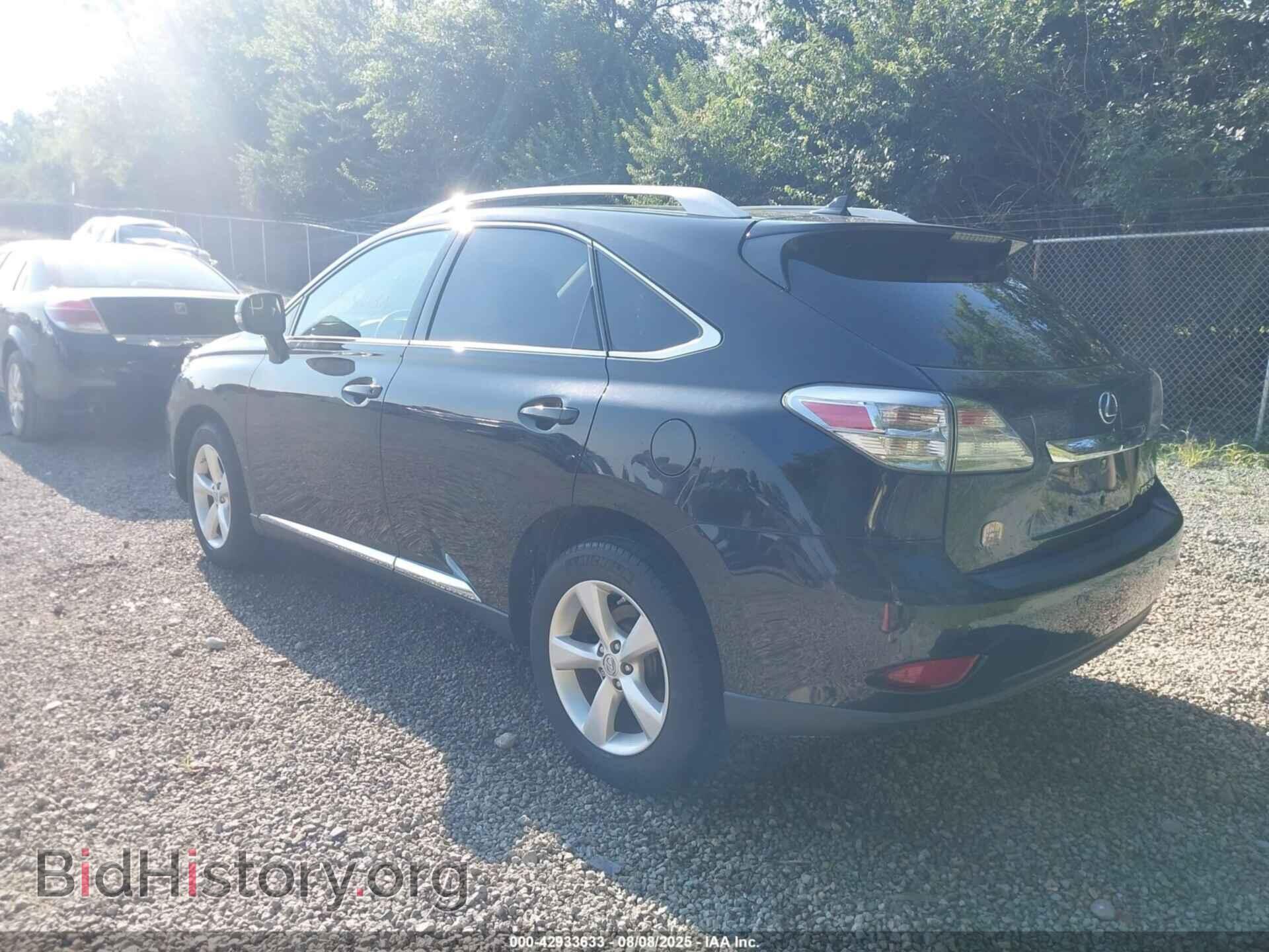 2011 LEXUS RX 350 - VIN: 2T2BK1BA9BC083141 - Фото 3