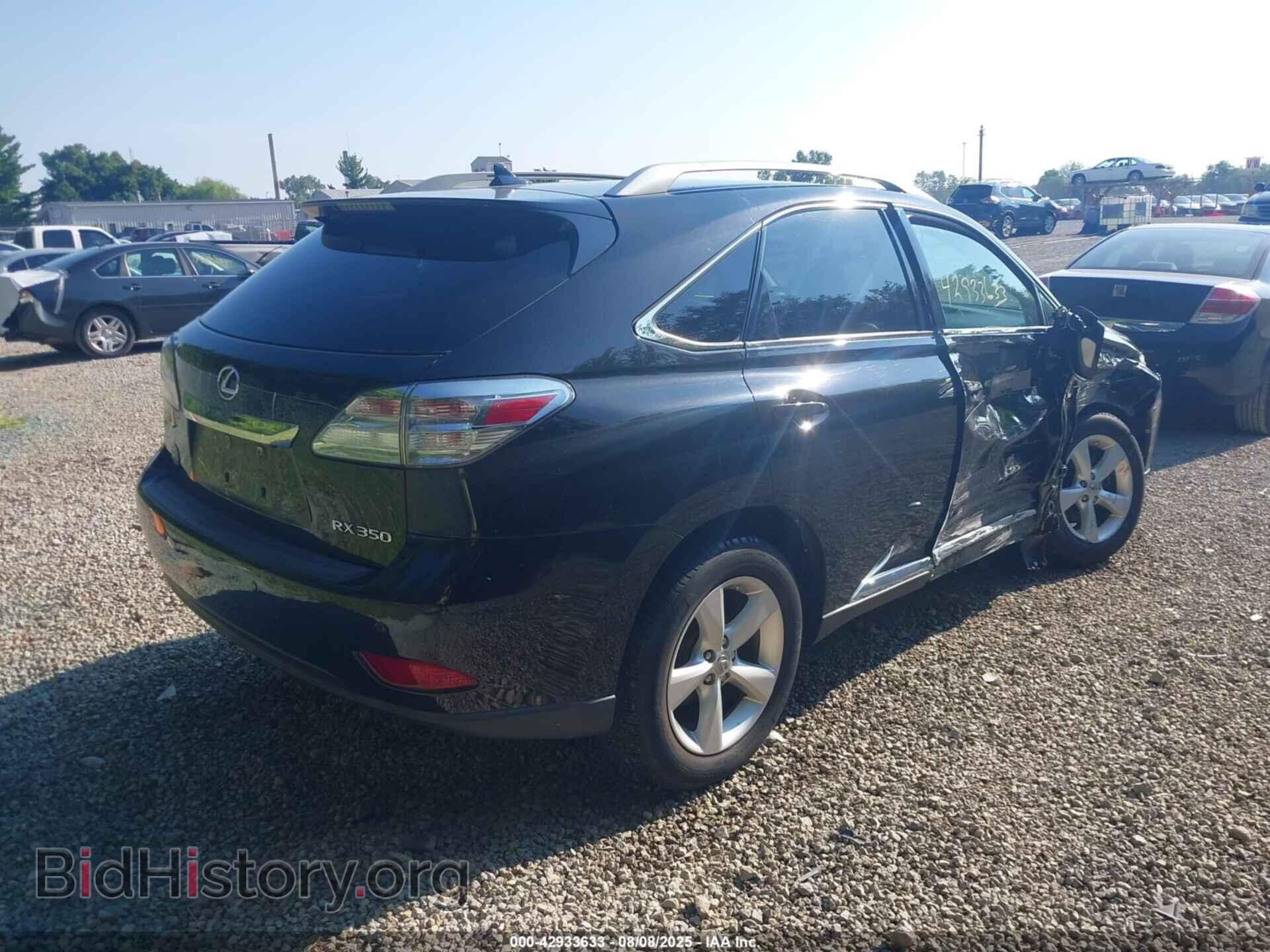 2011 LEXUS RX 350 - VIN: 2T2BK1BA9BC083141 - Фото 4