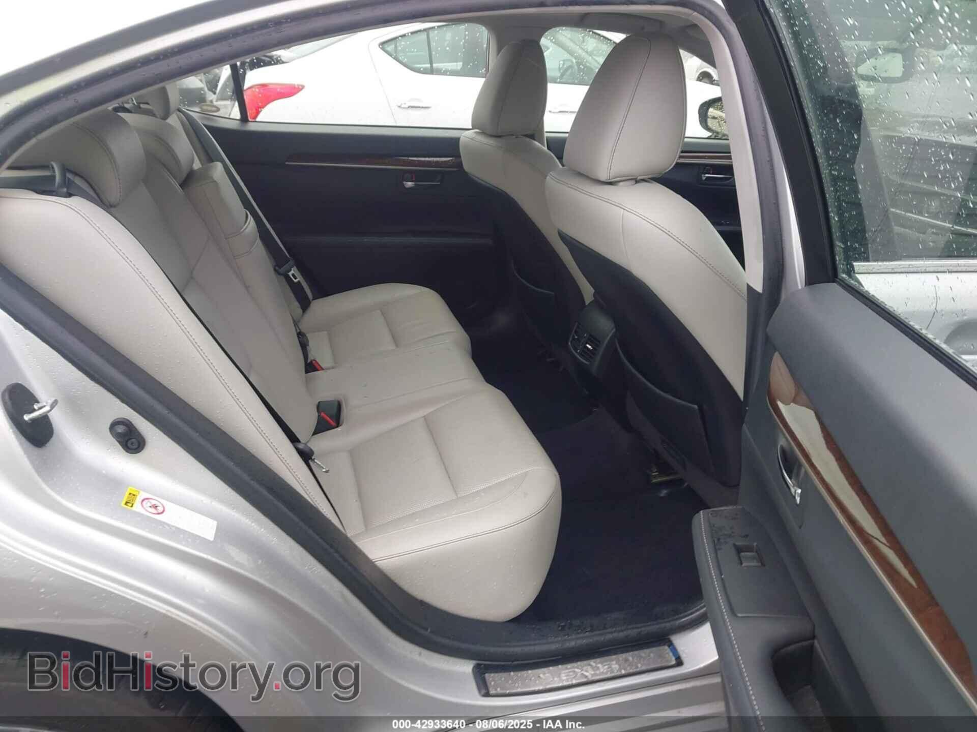 2013 LEXUS ES 350 - VIN: JTHBK1GG9D2062890 - Фото 8