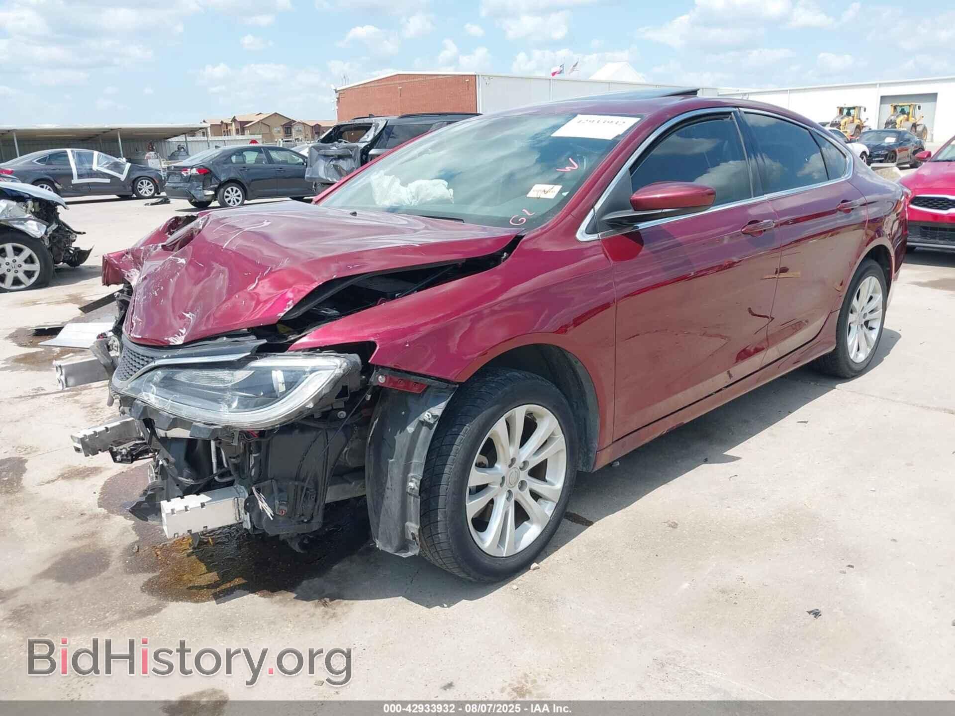 2016 CHRYSLER 200 - VIN: 1C3CCCAB2GN149663 - Фото 2