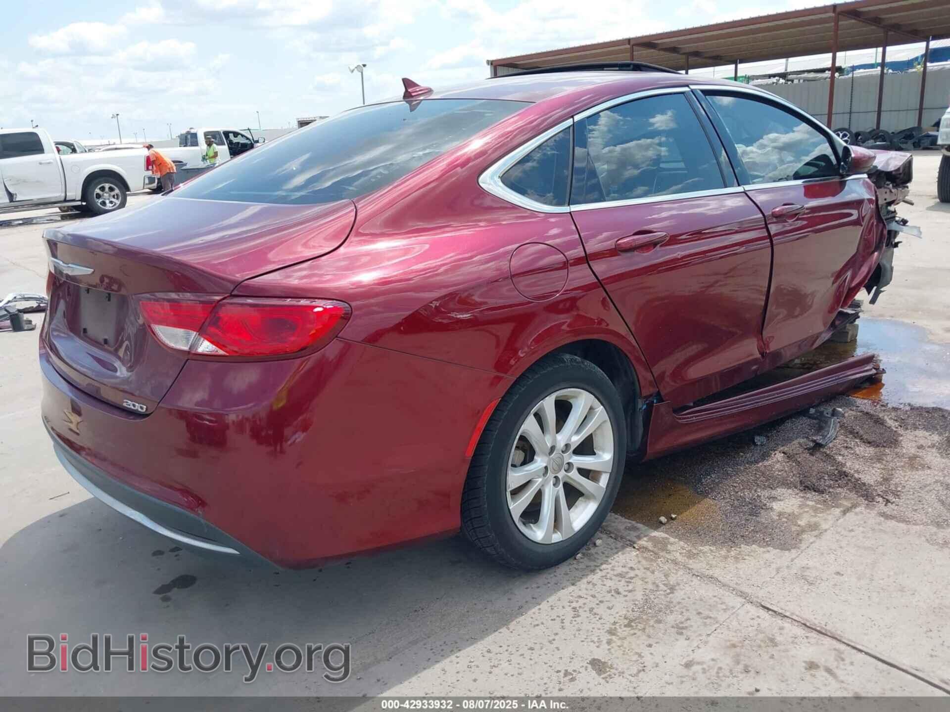2016 CHRYSLER 200 - VIN: 1C3CCCAB2GN149663 - Фото 4