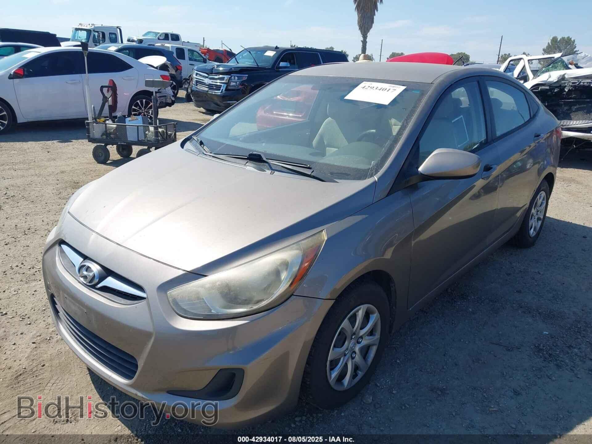 2013 HYUNDAI ACCENT - VIN: KMHCT4AE2DU317648 - Photo 2