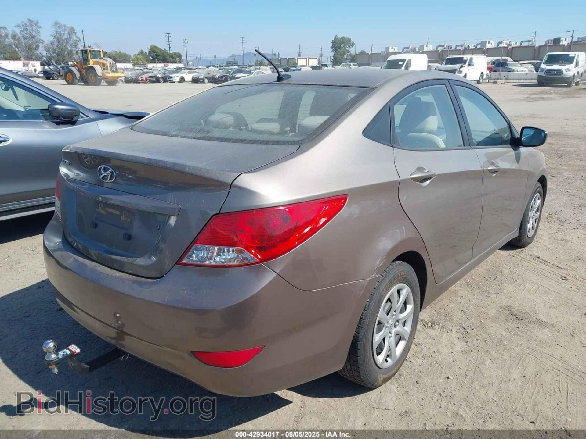2013 HYUNDAI ACCENT - VIN: KMHCT4AE2DU317648 - Photo 4