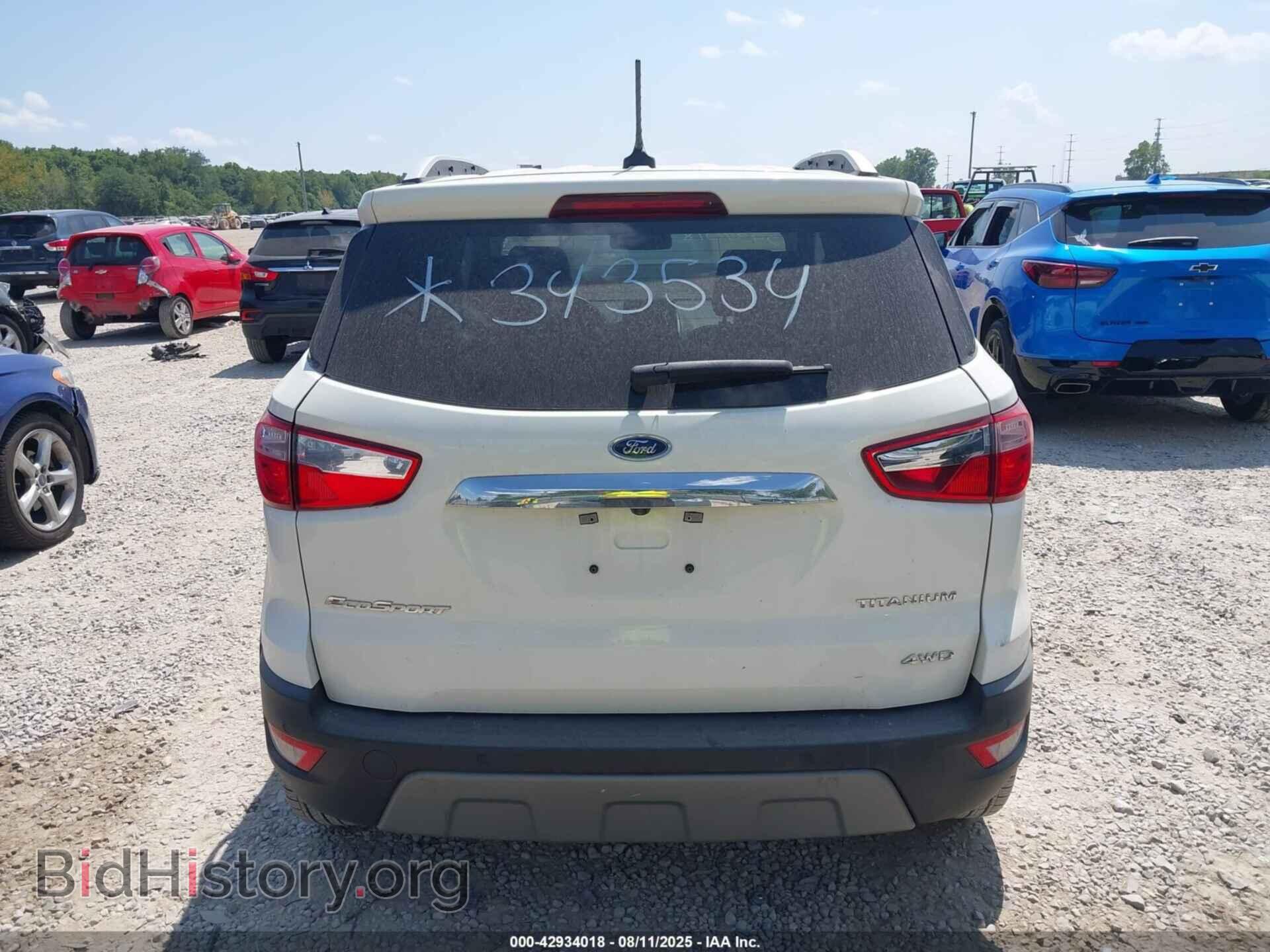 2020 FORD ECOSPORT - VIN: MAJ6S3KLXLC343534 - Фото 17