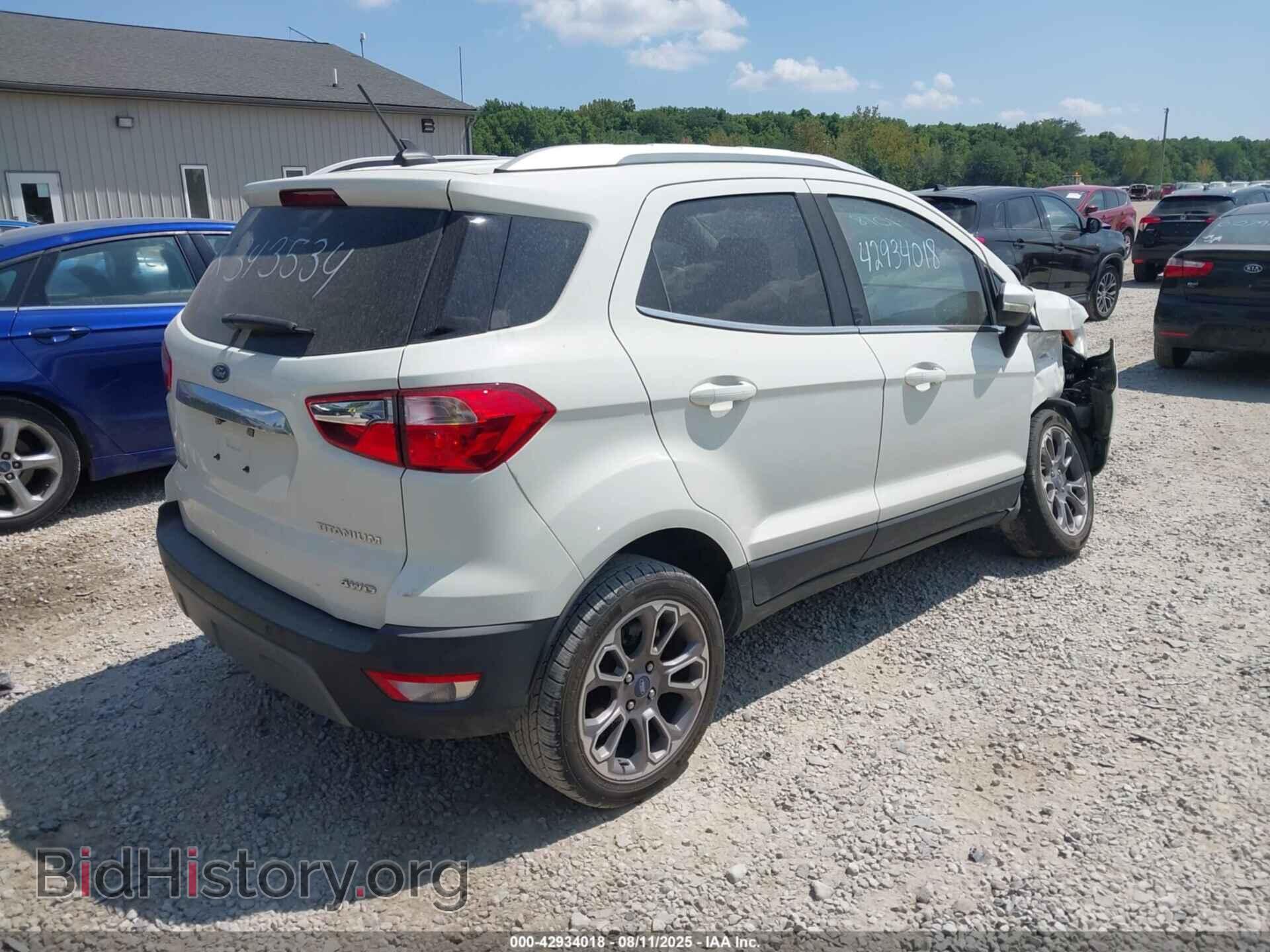 2020 FORD ECOSPORT - VIN: MAJ6S3KLXLC343534 - Фото 4