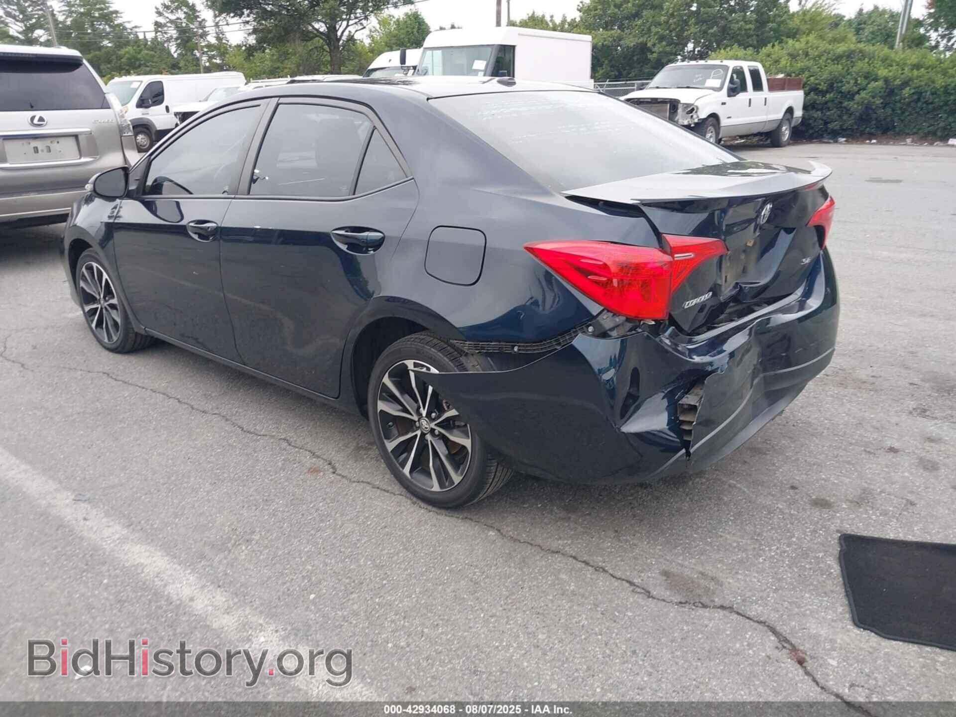 2017 TOYOTA COROLLA - VIN: 2T1BURHEXHC819634 - Фото 3
