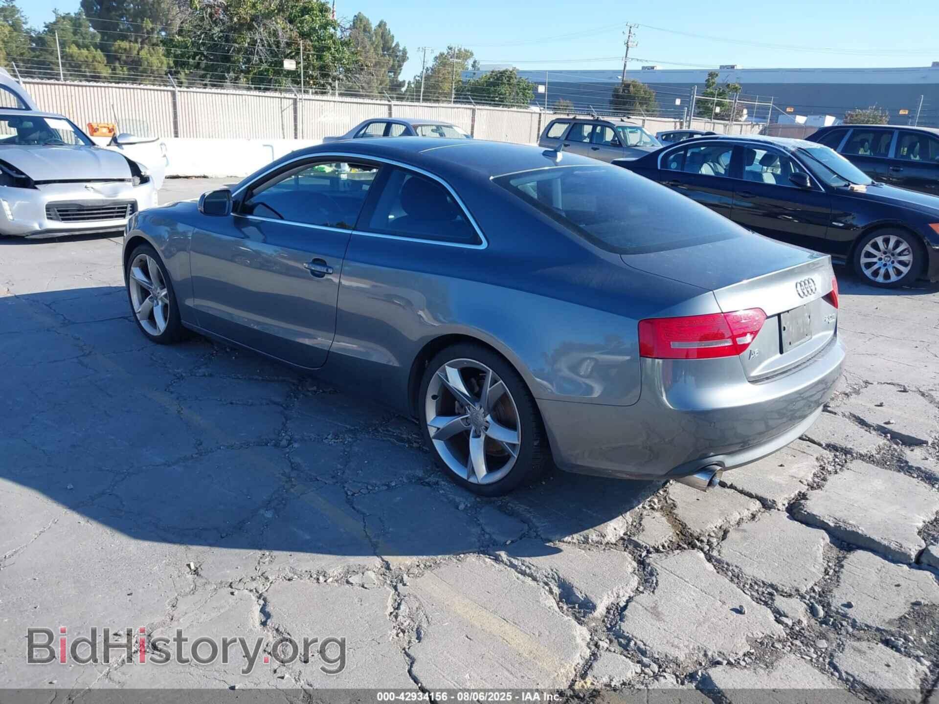 2012 AUDI A5 - VIN: WAULFAFR2CA044097 - Photo 3