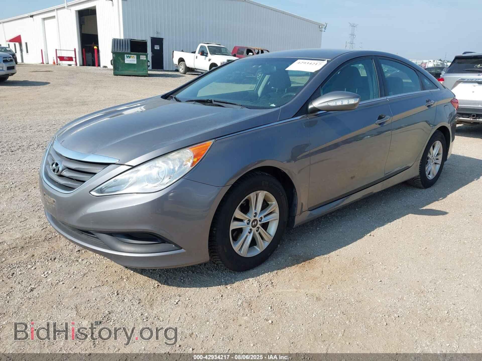 2014 HYUNDAI SONATA - VIN: 5NPEB4AC4EH893994 - Фото 2