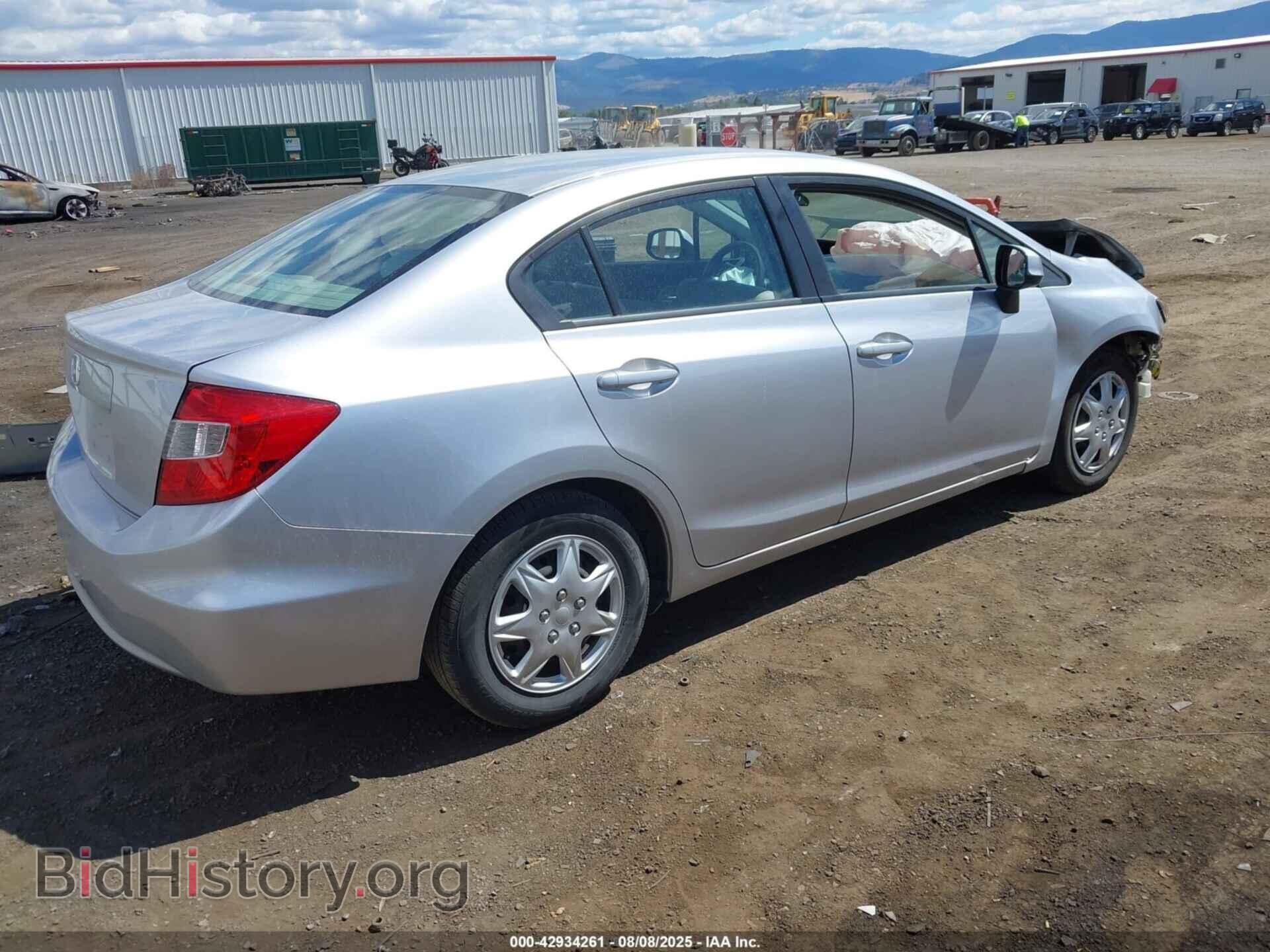2012 HONDA CIVIC - VIN: 2HGFB2F53CH335158 - Фото 4