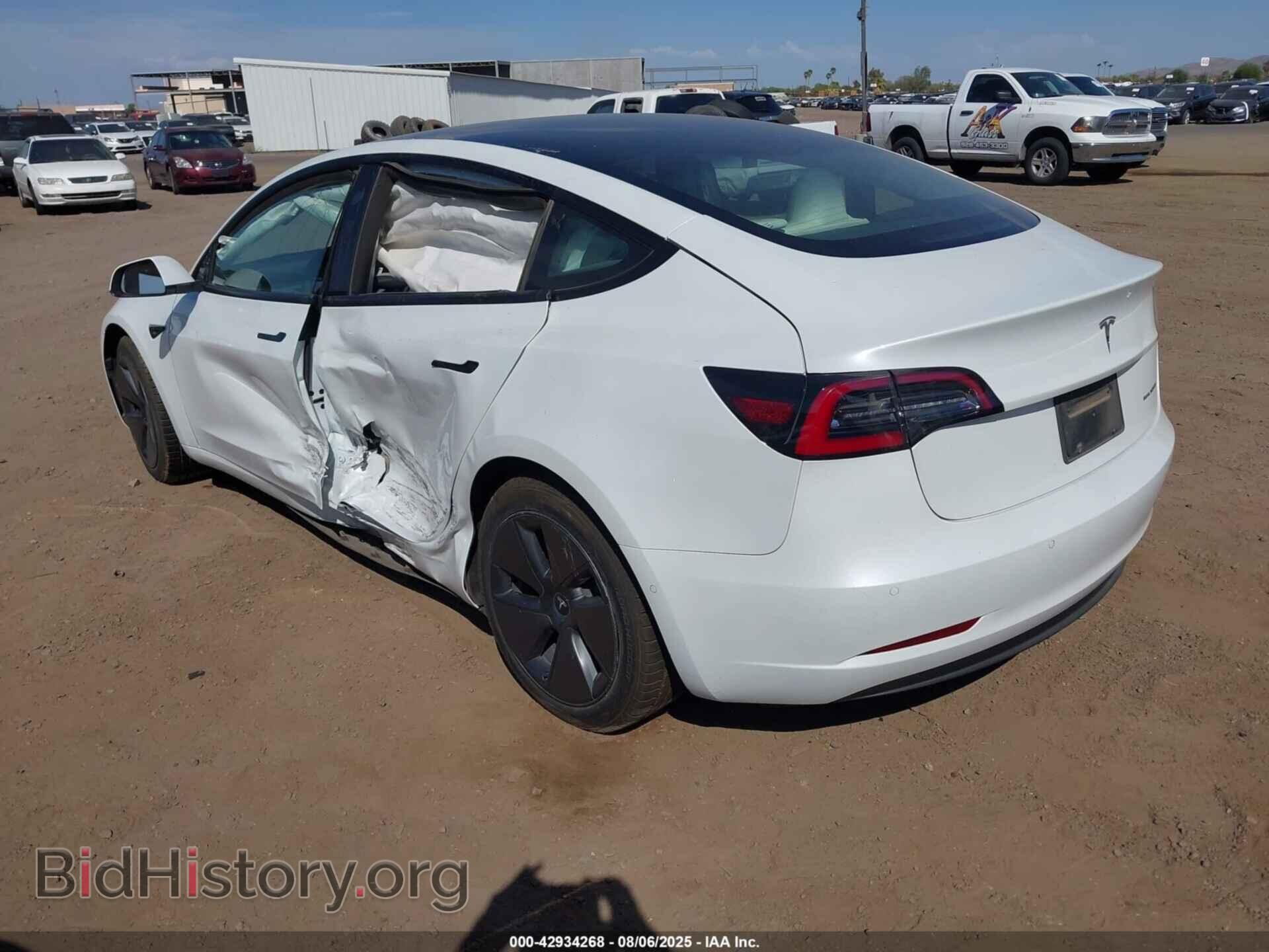 2022 TESLA MODEL 3 - VIN: 5YJ3E1EB6NF336856 - Фото 3