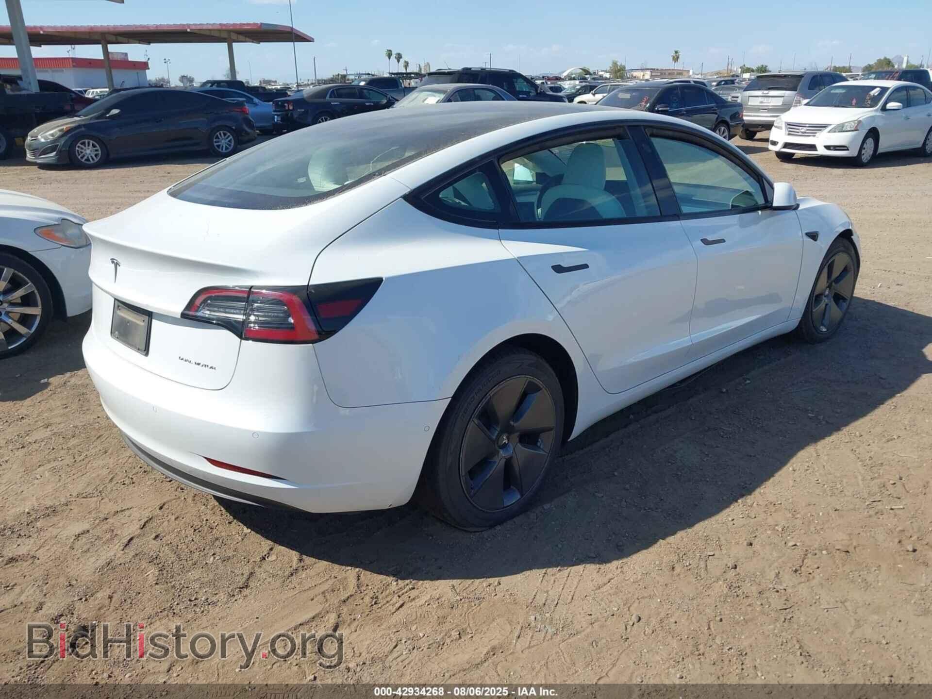 2022 TESLA MODEL 3 - VIN: 5YJ3E1EB6NF336856 - Фото 4