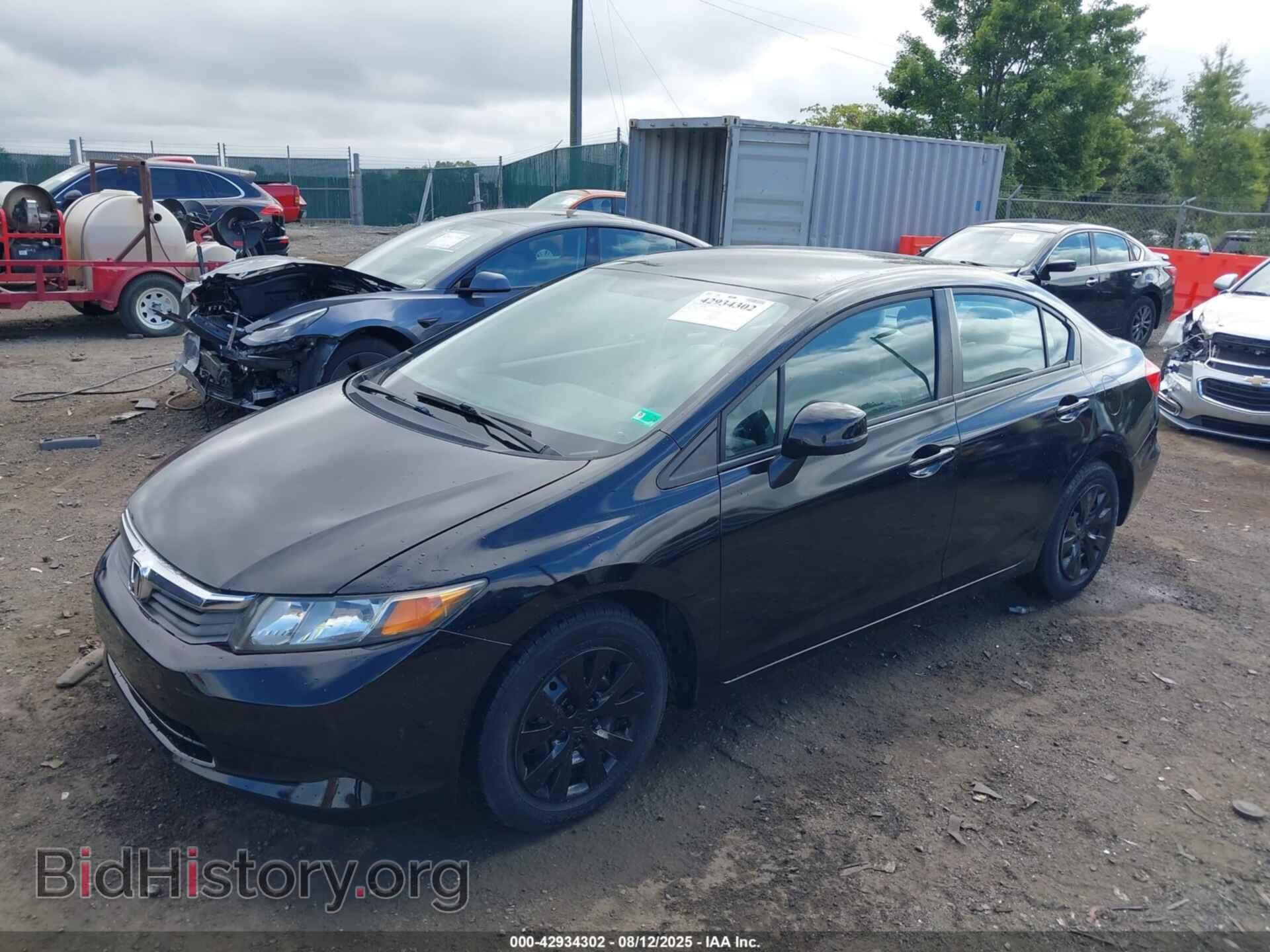2012 HONDA CIVIC - VIN: 19XFB2F52CE391456 - Фото 2