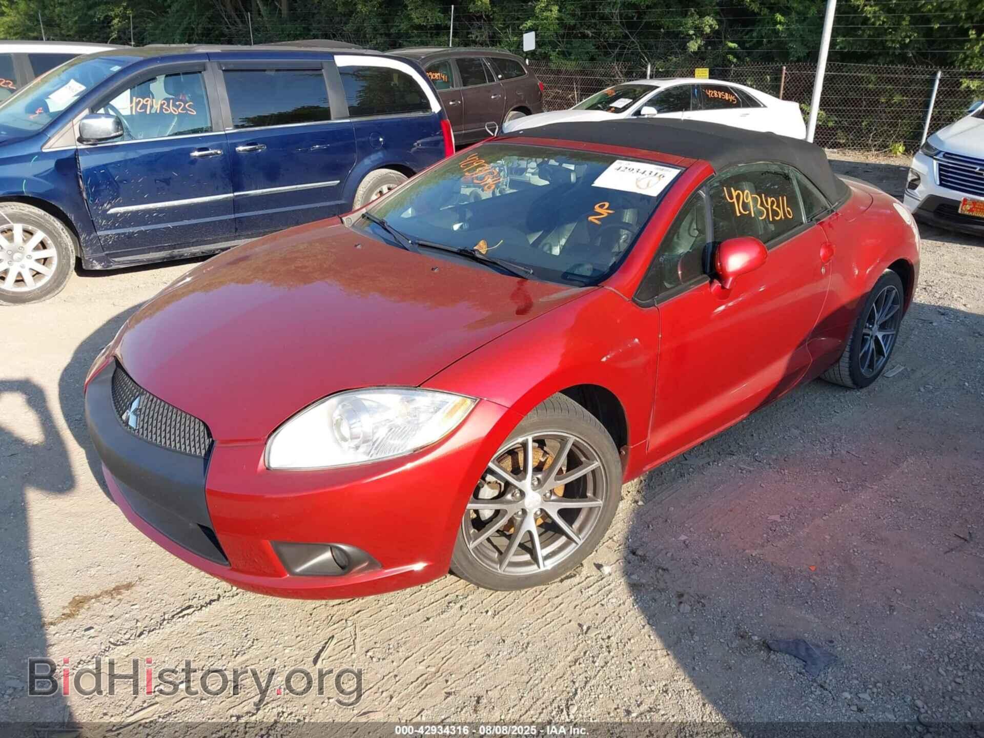 2011 MITSUBISHI ECLIPSE SPYDER - VIN: 4A37L5EF2BE002660 - Фото 2