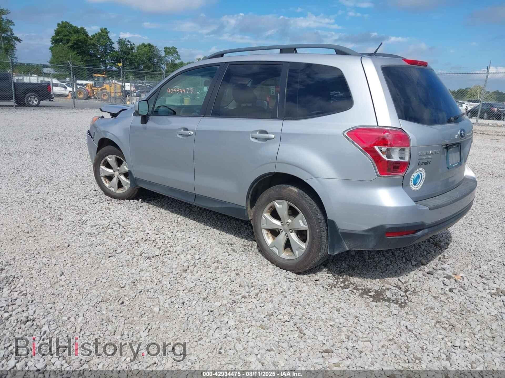 2014 SUBARU FORESTER - VIN: JF2SJAEC1EH448630 - Фото 3