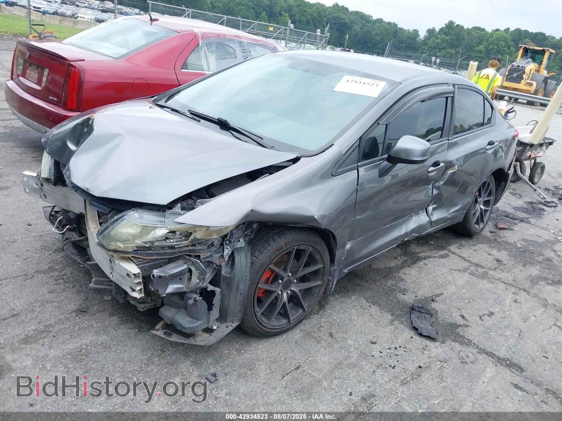 2013 HONDA CIVIC - VIN: 19XFB2F55DE292776 - Фото 2